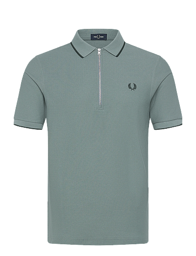 Fred Perry CREPE PIQUE POLO SHIRT - Fred Perry - STOCKPORT BLUE / blue