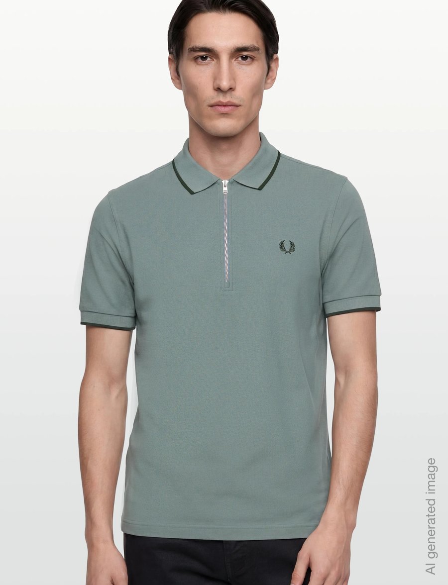Fred Perry - CREPE PIQUE POLO SHIRT - kortærmede poloer - stockport blue - 3