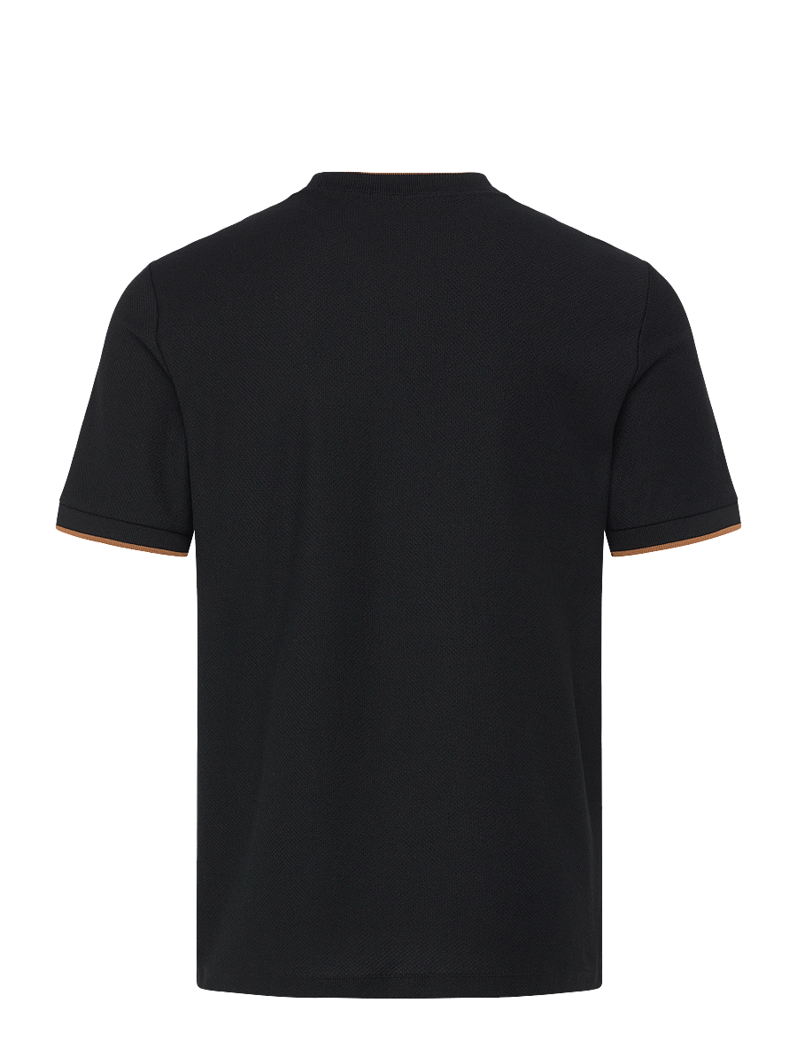 Fred Perry - POCKET DETAIL PIQUE T-SHIRT - kurzärmelige t-shirts - black - 2