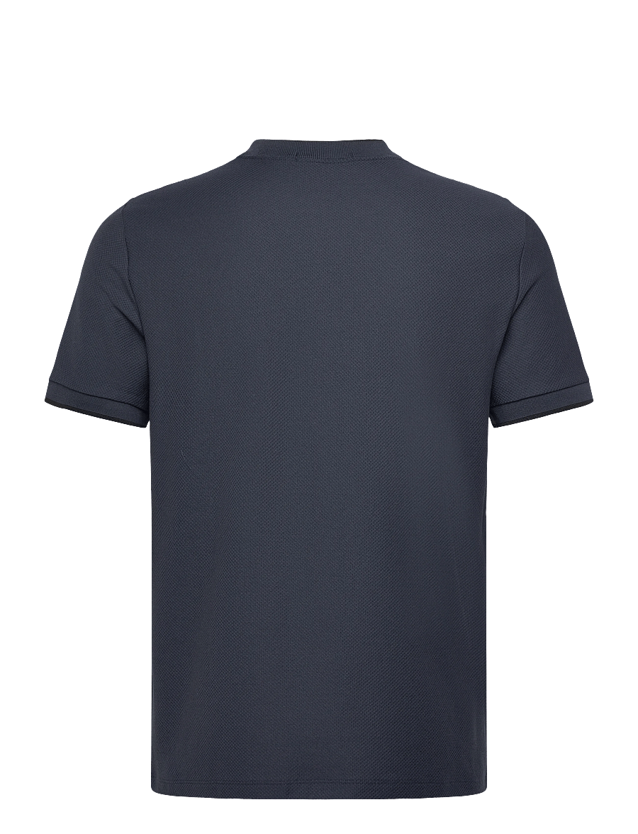 Fred Perry - POCKET DETAIL PIQUE T-SHIRT - lyhythihaiset - dark airforce - 2