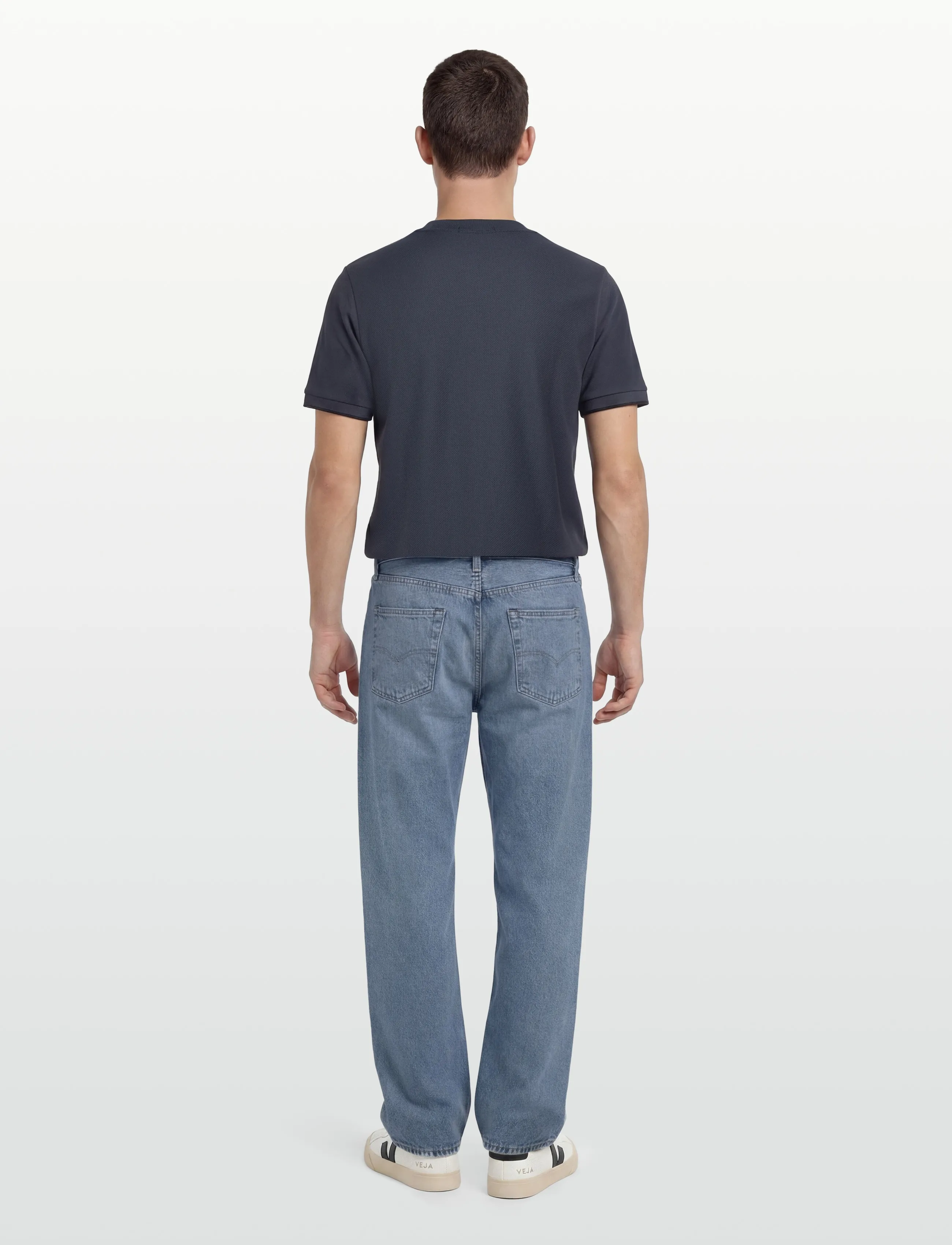 Fred Perry - POCKET DETAIL PIQUE T-SHIRT - lyhythihaiset - dark airforce - 4