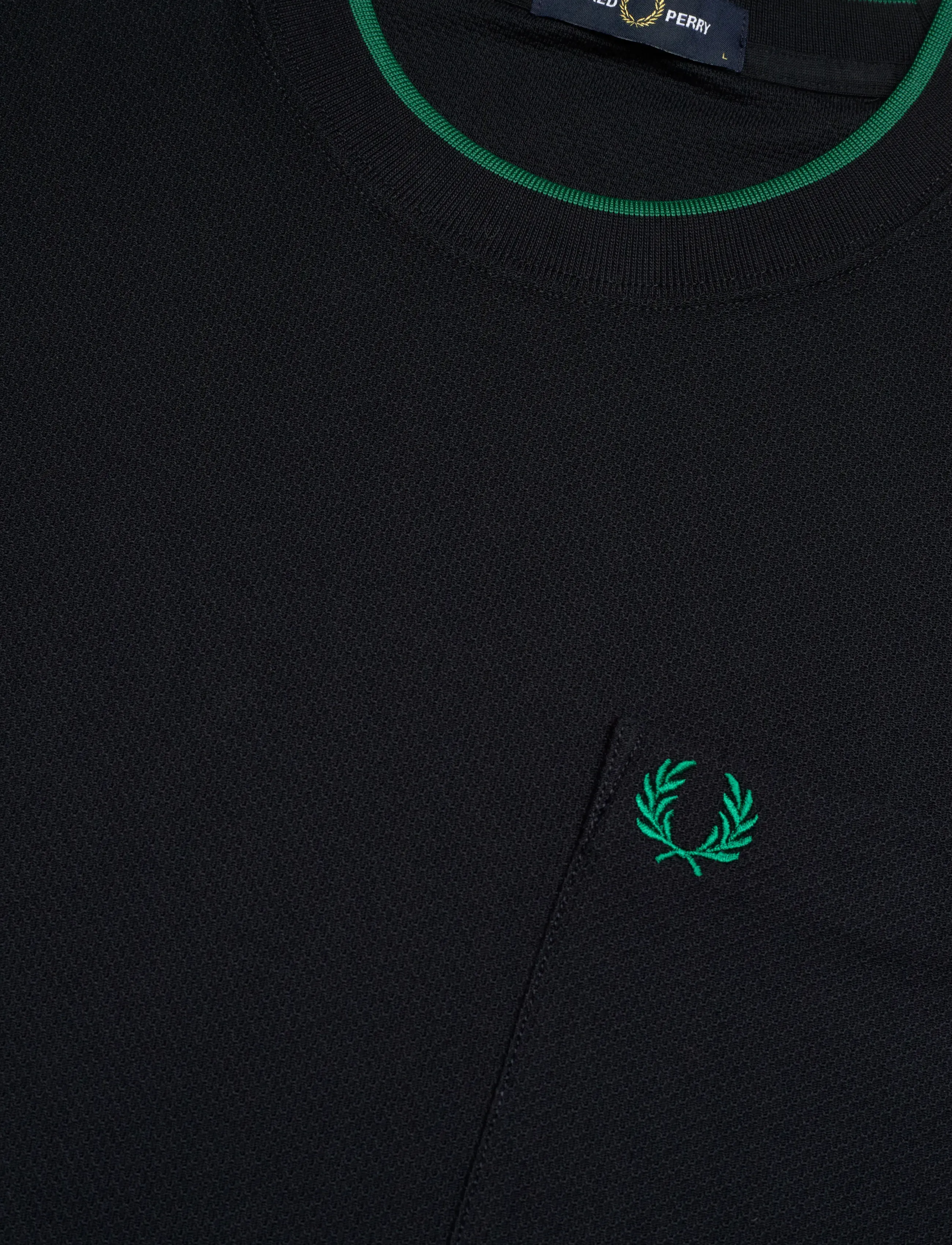 Fred Perry - POCKET DETAIL PIQUE T-SHIRT - kortærmede t-shirts - navy - 4