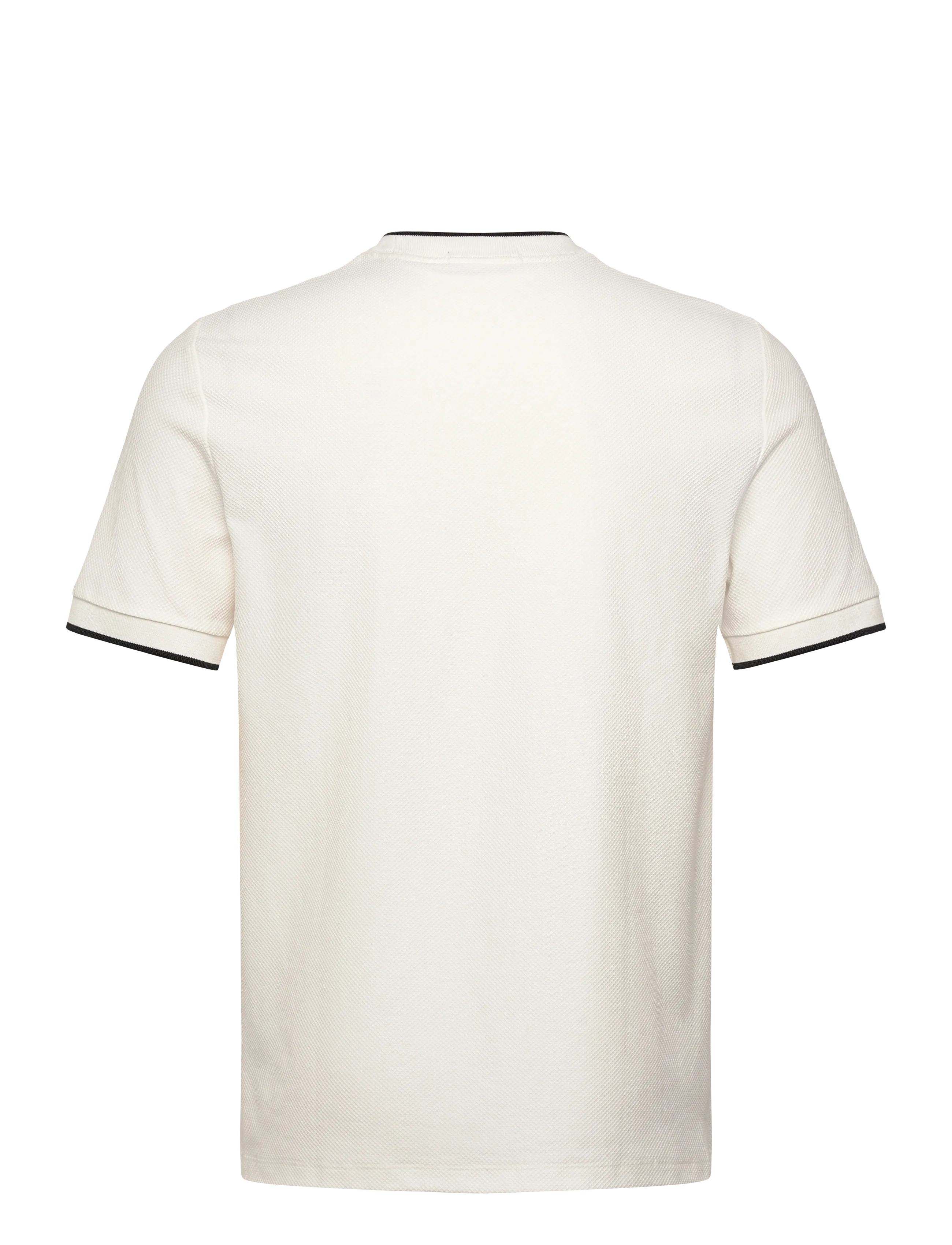 Fred Perry - POCKET DETAIL PIQUE T-SHIRT - kortærmede t-shirts - snow white - 2