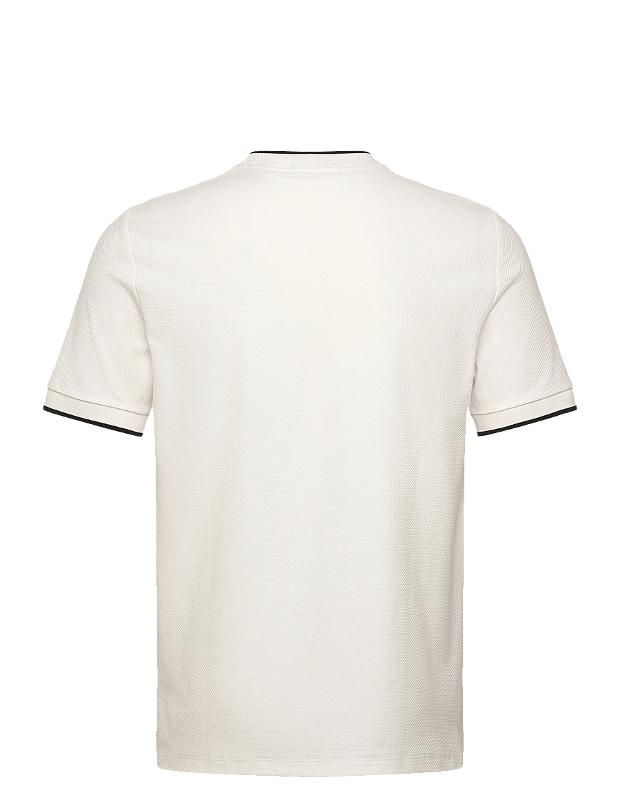 Fred Perry - POCKET DETAIL PIQUE T-SHIRT - kurzärmelige t-shirts - snow white - 2