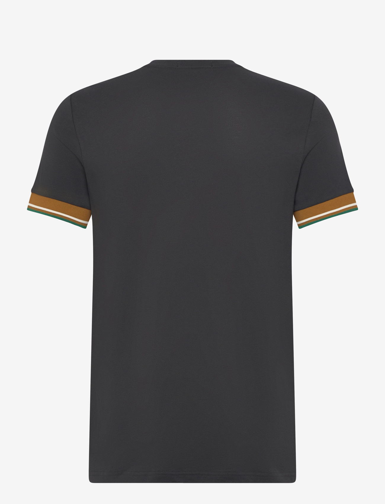 Fred Perry - TWIN TIPPED  CUFF T-SHIRT - kortærmede t-shirts - anchor grey - 2