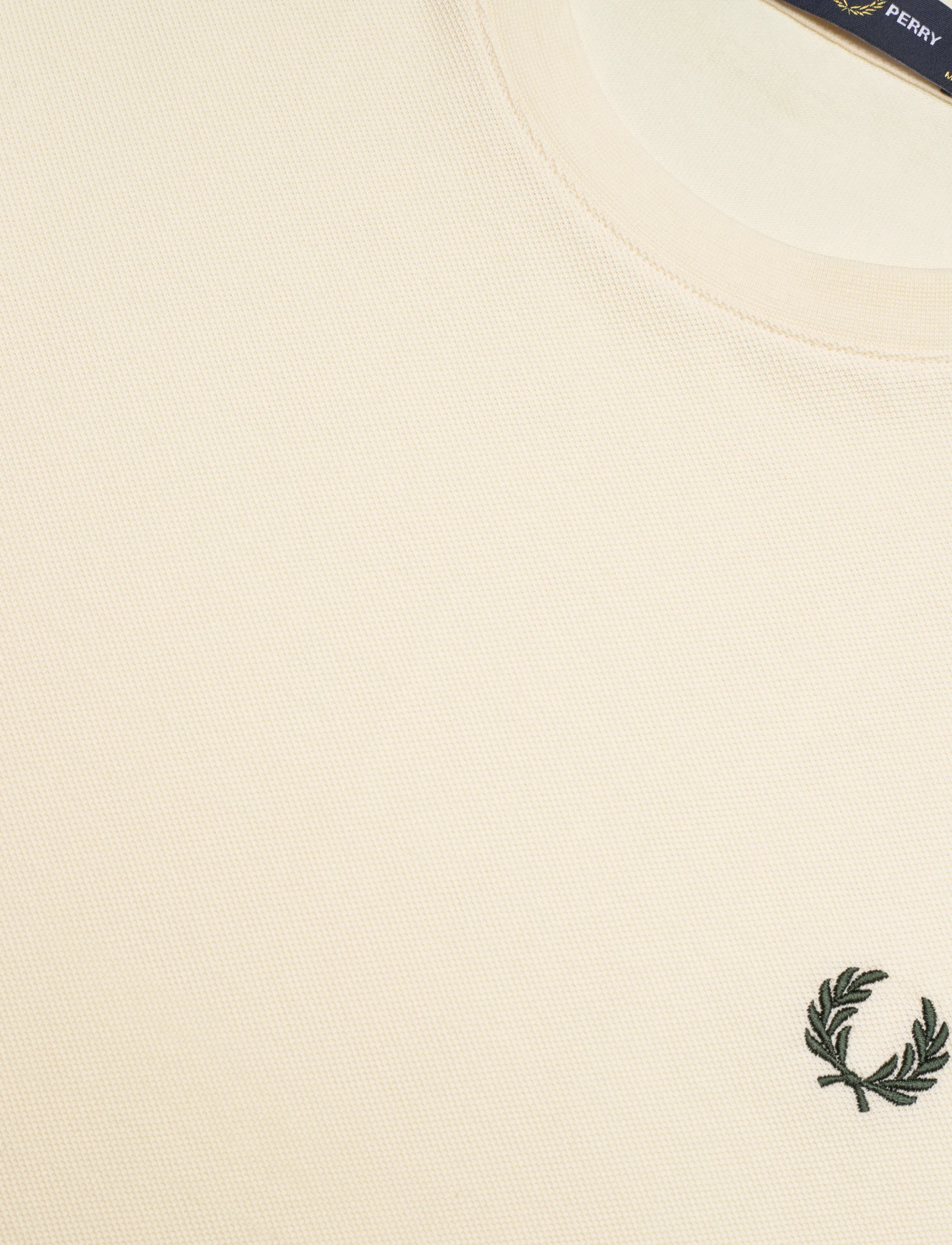 Fred Perry - TWIN TIPPED  CUFF T-SHIRT - kurzärmelig - ecru - 5