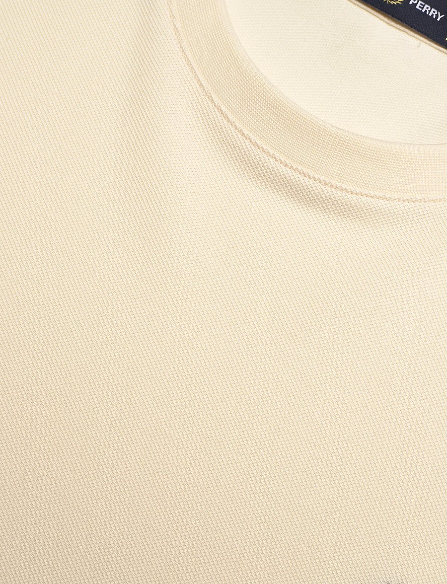 Fred Perry - TWIN TIPPED CUFF T-SHIRT - lühikeste varrukatega t-särgid - ecru - 4