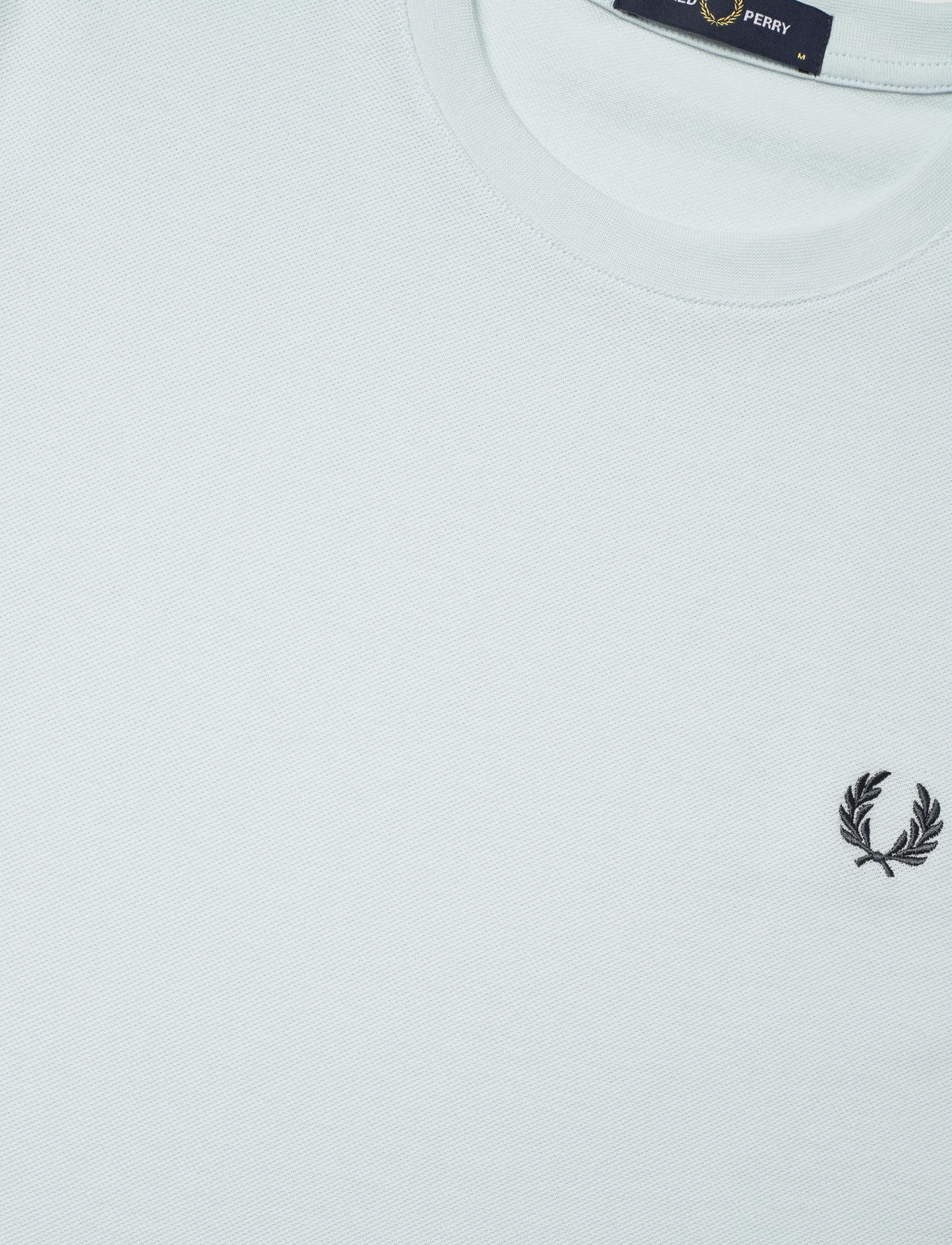 Fred Perry - TWIN TIPPED  CUFF T-SHIRT - short-sleeved t-shirts - light ice - 4