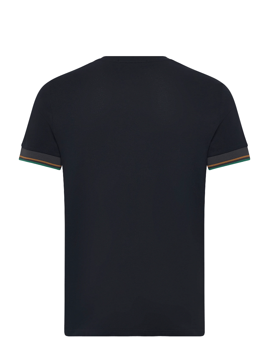 Fred Perry - TWIN TIPPED CUFF T-SHIRT - kortærmede t-shirts - navy - 2
