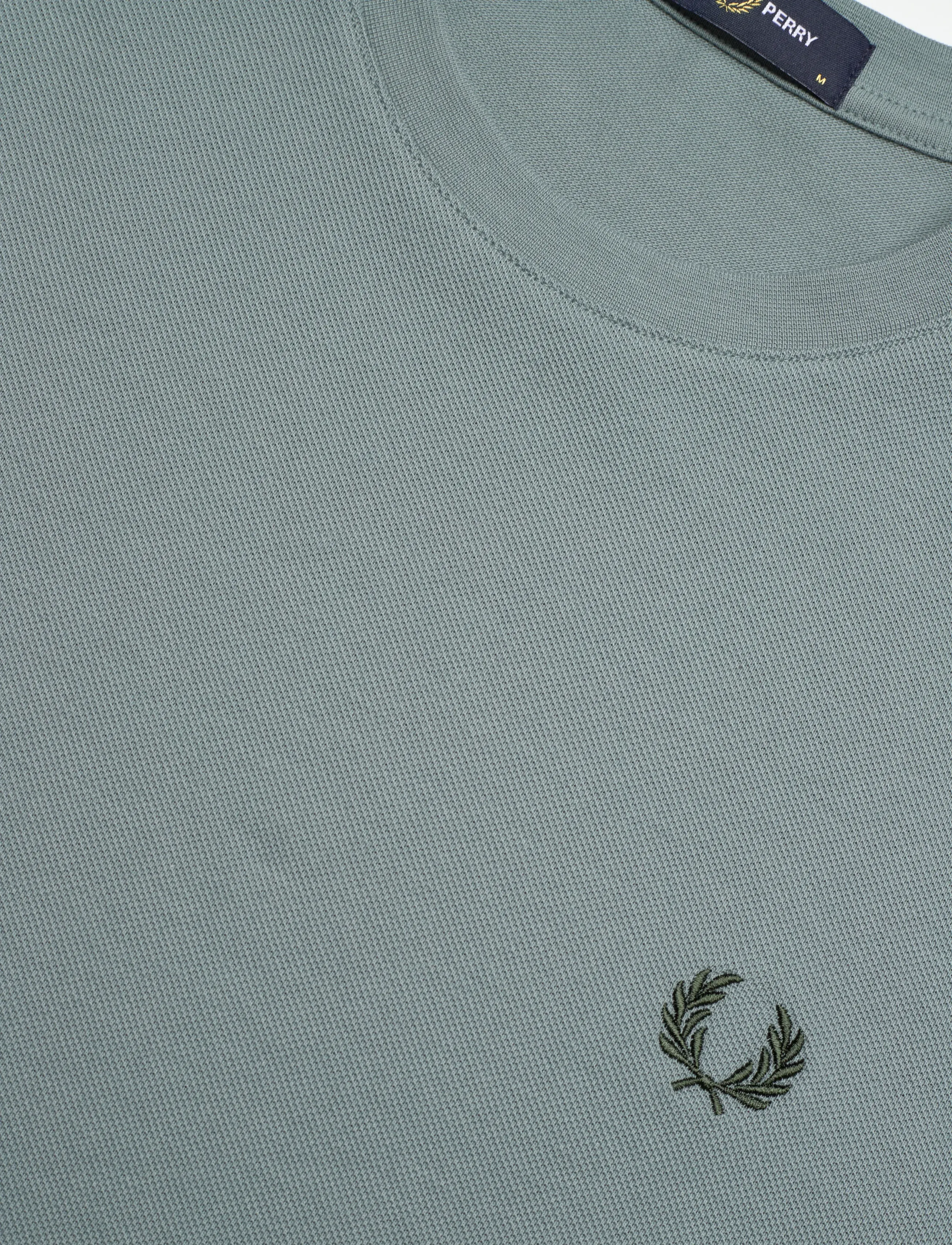 Fred Perry - TWIN TIPPED  CUFF T-SHIRT - kurzärmelig - stockport blue - 5
