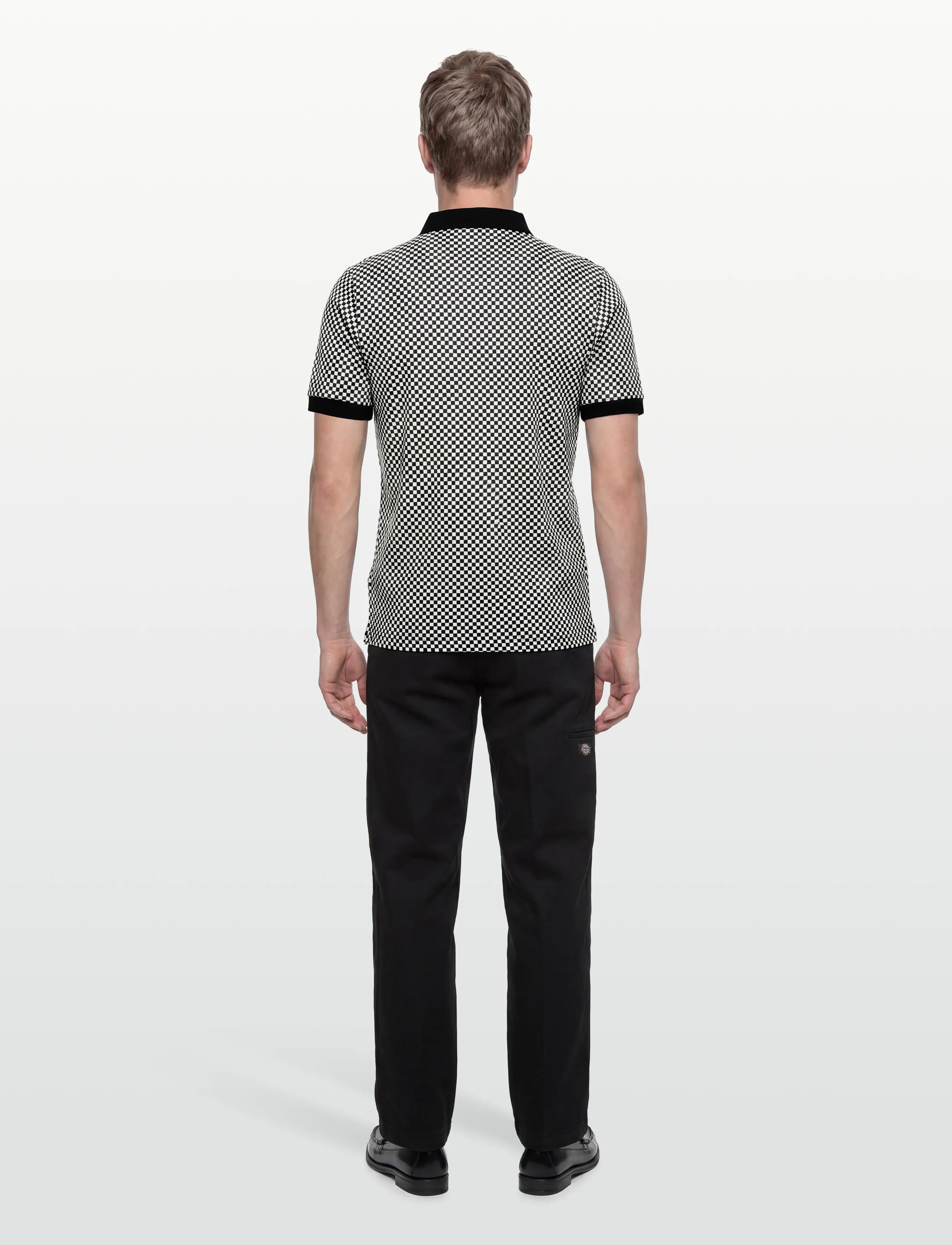 Chequerboard Polo Shirt 3