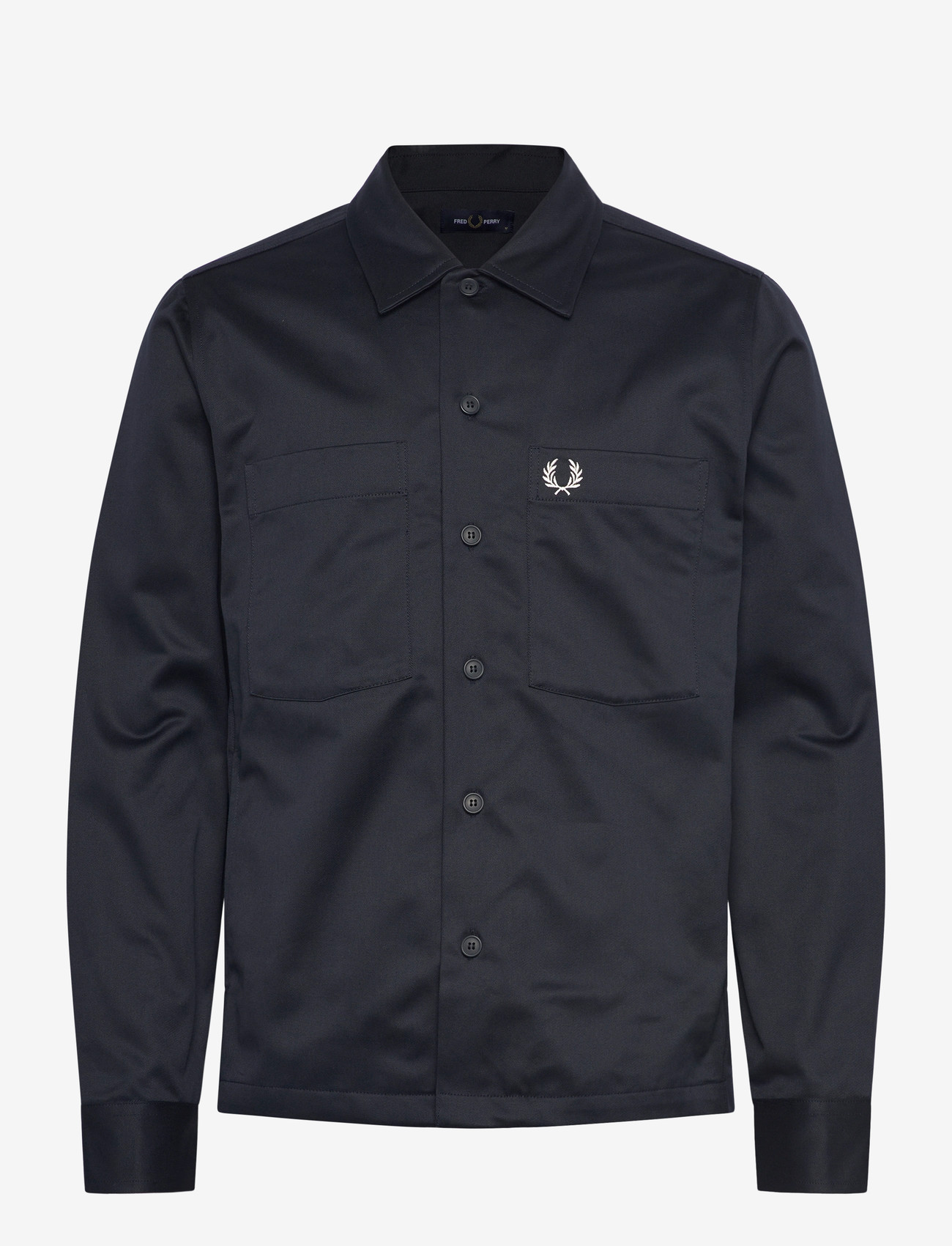 Fred Perry - TWILL OVERSHIRT - casual skjorter - navy - 1