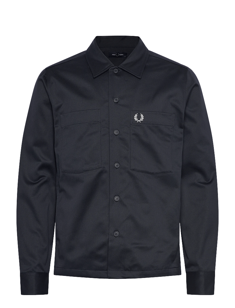 Fred Perry - TWILL OVERSHIRT - casual skjorter - navy - 1
