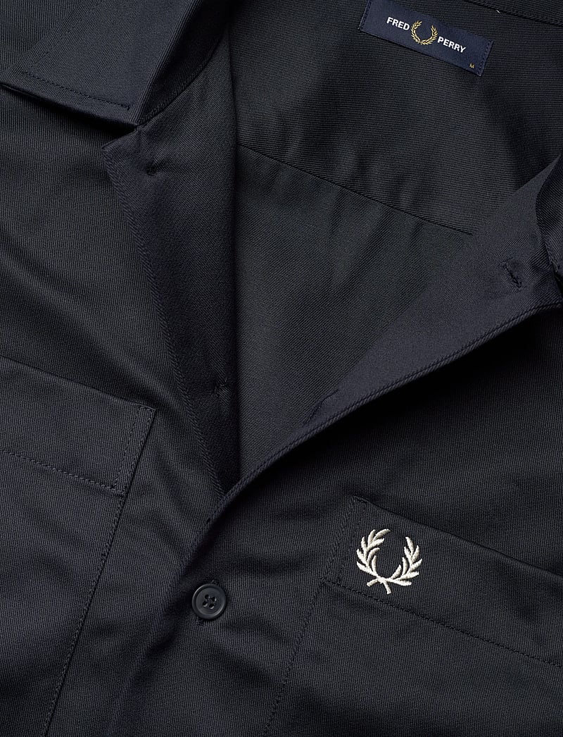 Fred Perry - TWILL OVERSHIRT - casual skjorter - navy - 4