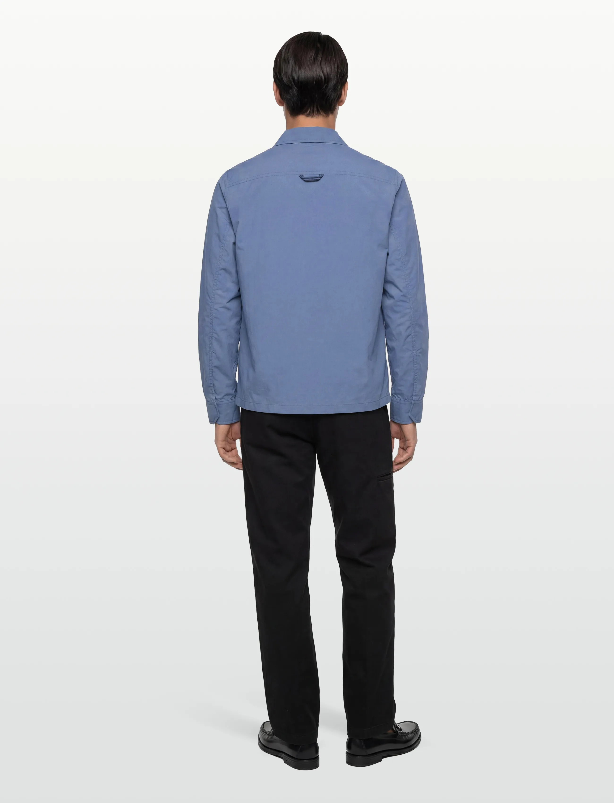 Fred Perry - RIPSTOP POCKET OVERSHIRT - vårjackor - ace blue - 4