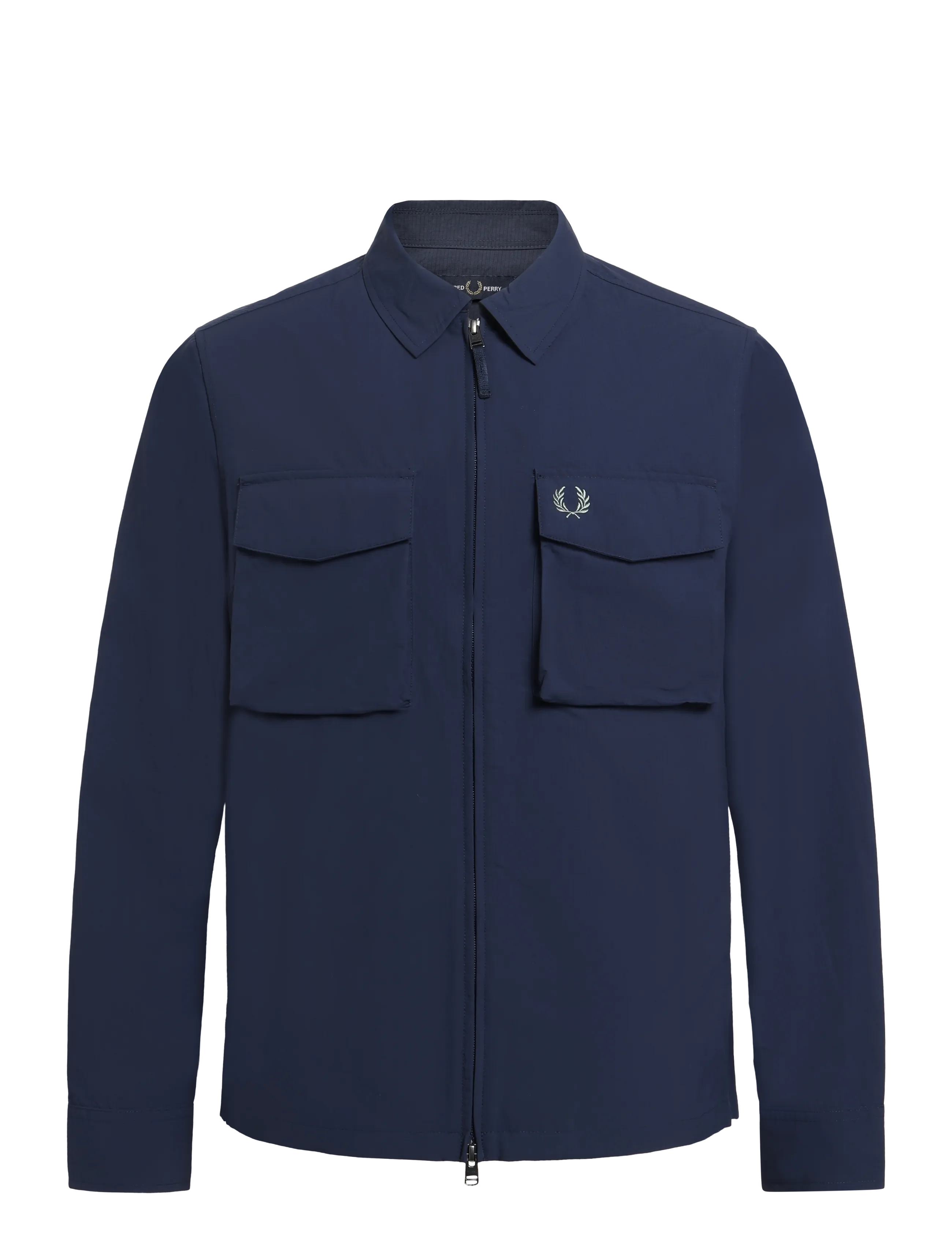 Fred Perry RIPSTOP POCKET OVERSHIRT - Nach Stil kaufen - DARK AIRFORCE / navy