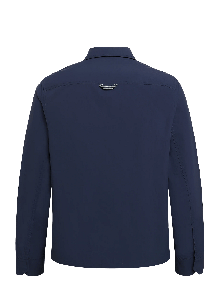 Fred Perry - RIPSTOP POCKET OVERSHIRT - herbstjacken - dark airforce - 1