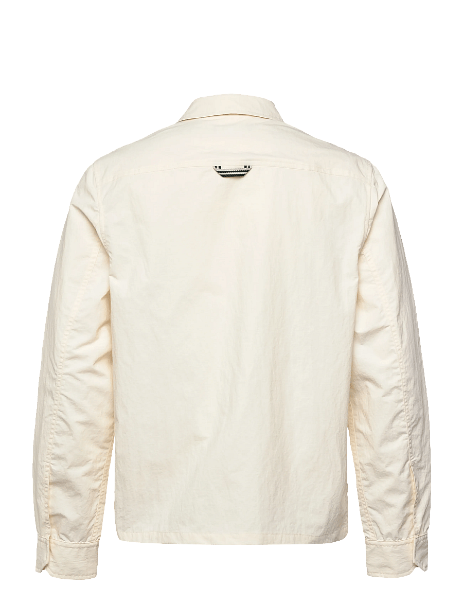 Fred Perry - RIPSTOP POCKET OVERSHIRT - efterårsjakker - ecru - 2