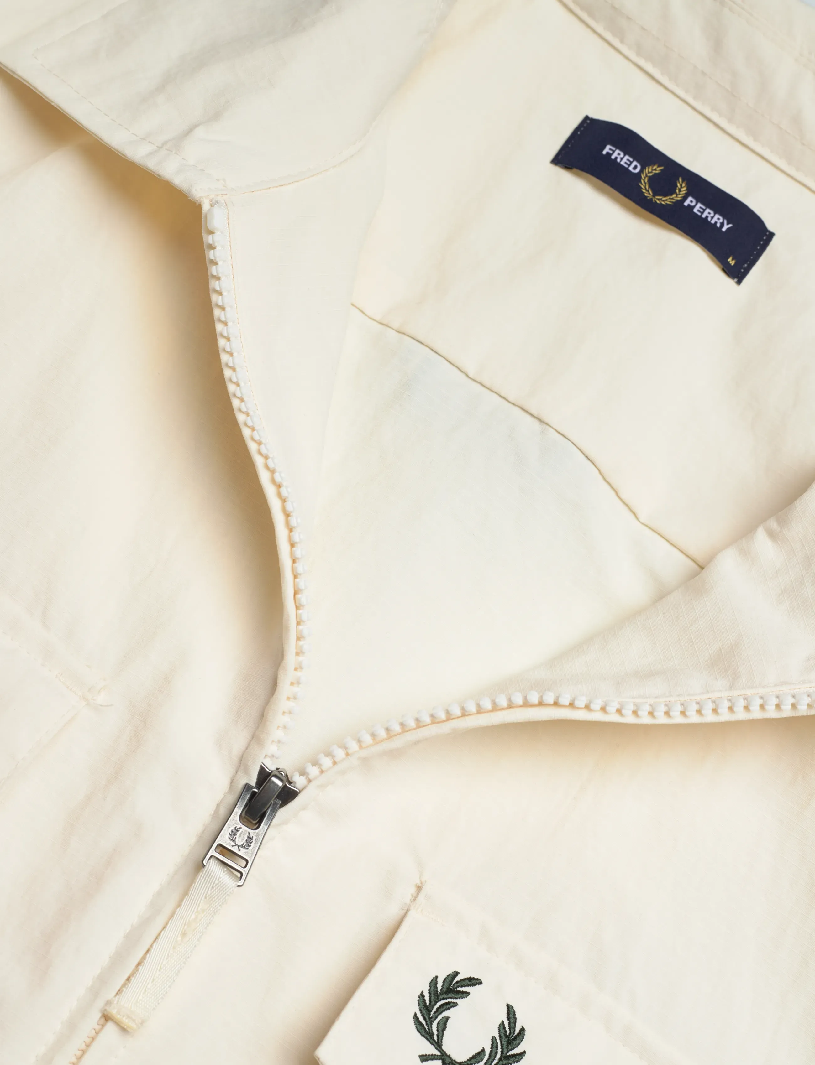 Fred Perry - RIPSTOP POCKET OVERSHIRT - vindjakker - ecru - 5
