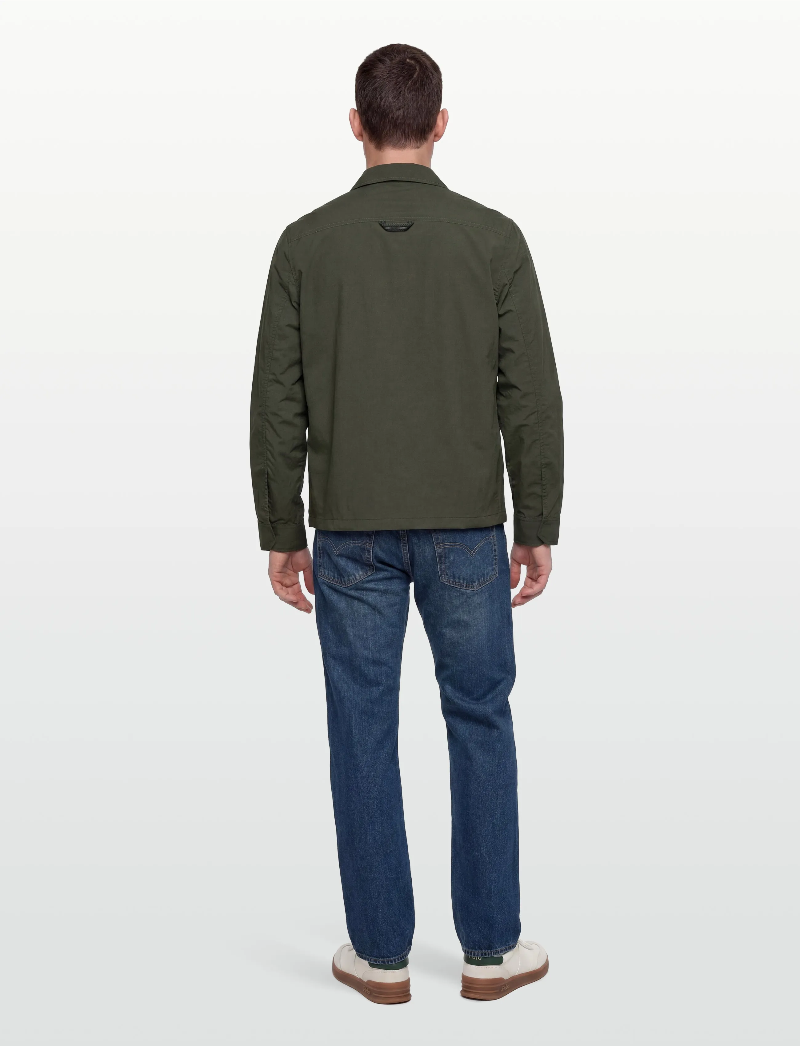 Fred Perry - RIPSTOP POCKET OVERSHIRT - vindjakker - hunting green - 4