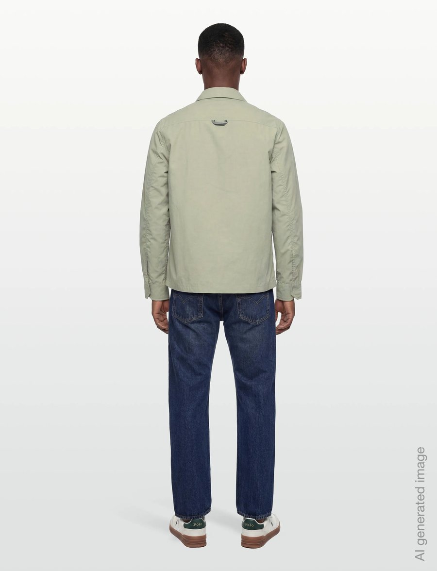 Fred Perry - RIPSTOP POCKET OVERSHIRT - efterårsjakker - seagrass - 4