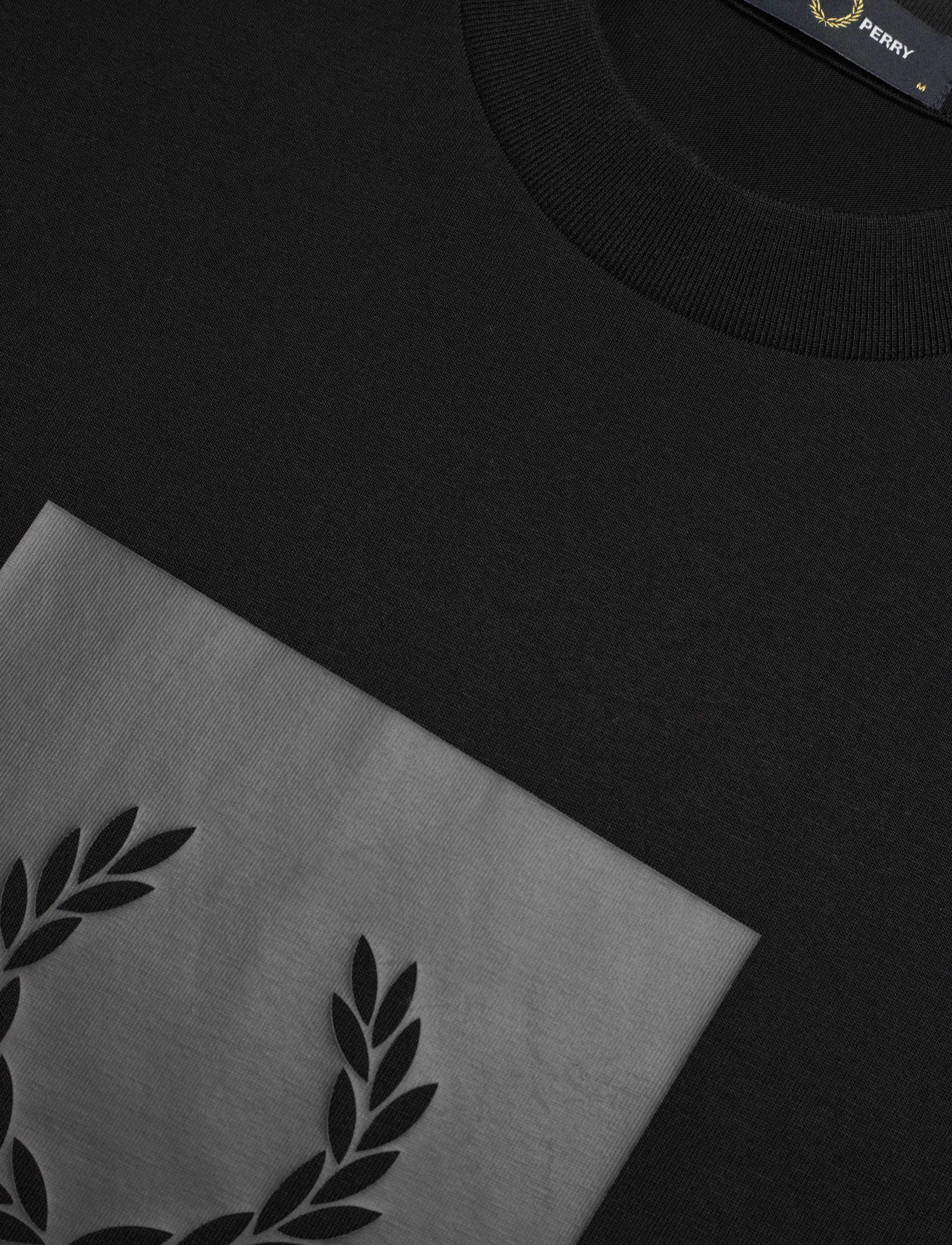 Fred Perry - BOX GRAPHIC T-SHIRT - geburtstagsgeschenke - black - 5