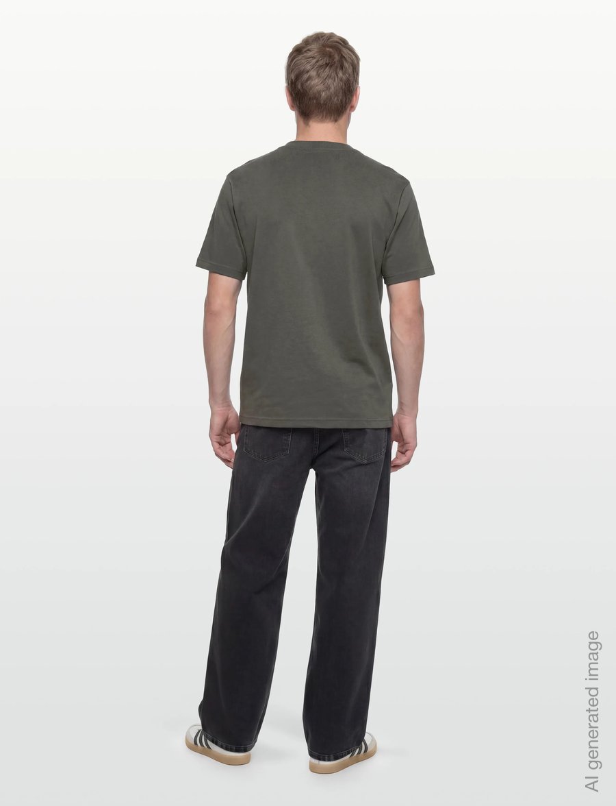 Fred Perry - BOX GRAPHIC T-SHIRT - short-sleeved t-shirts - field green - 4