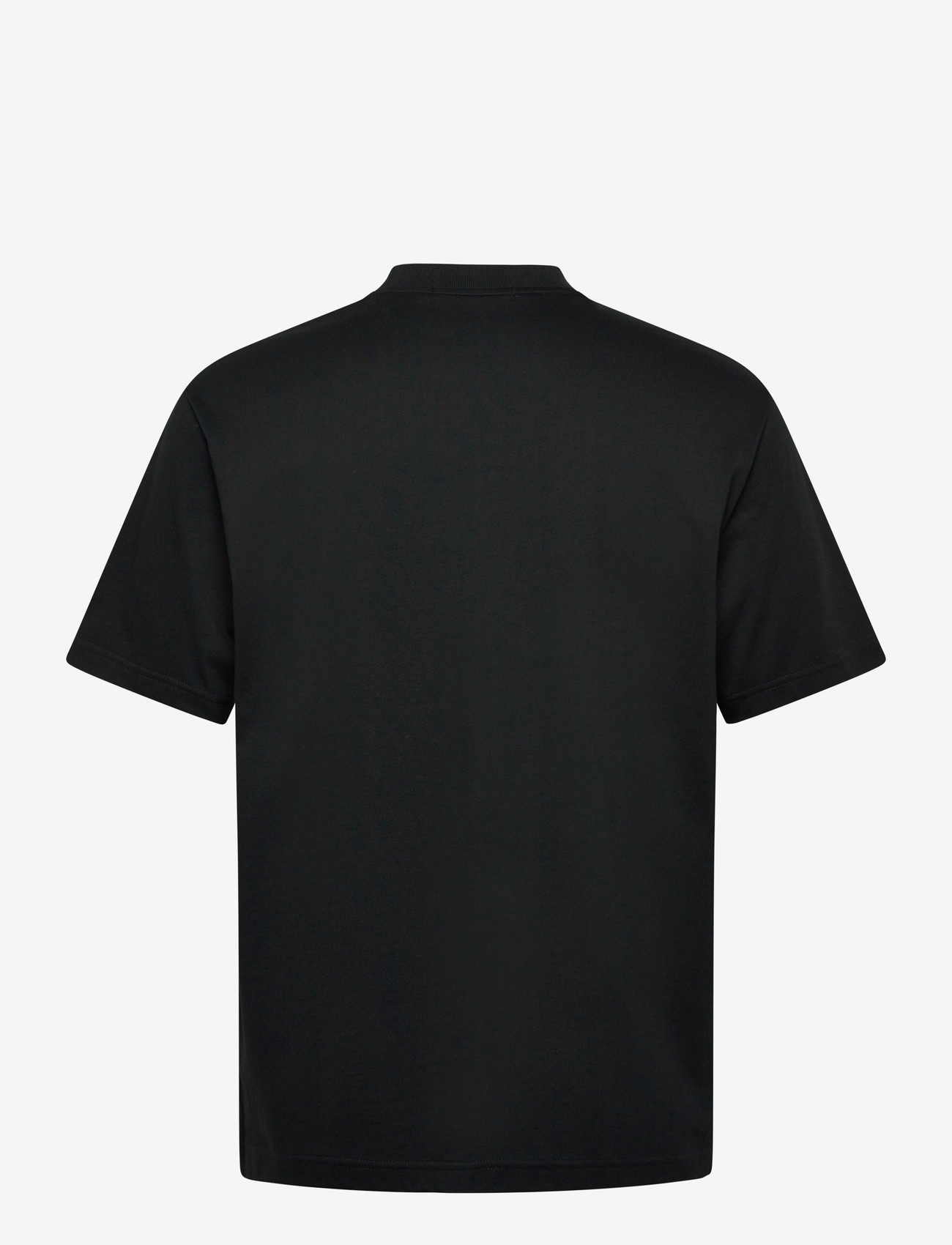 Fred Perry - EMBROIDERED PANEL TEE - kortermede t-skjorter - black - 2