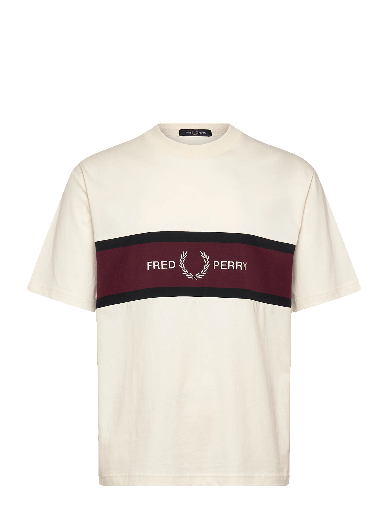 Fred Perry | Embroidered Panel Tee | XS