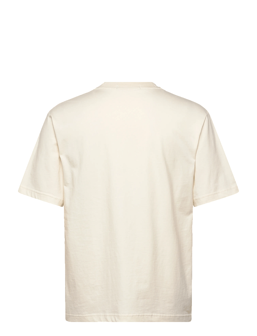 Fred Perry - EMBROIDERED PANEL TEE - kortärmade t-shirts - ecru - 2