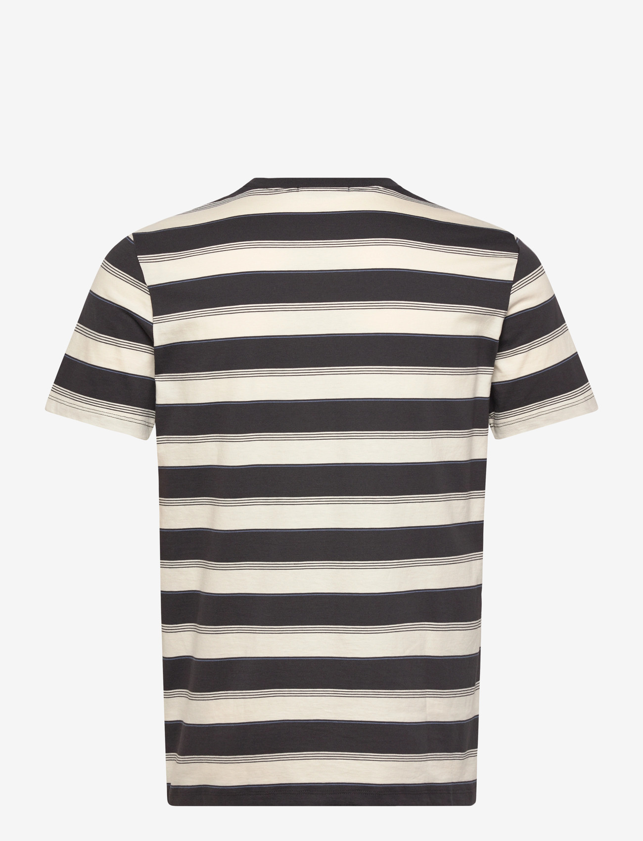 Fred Perry - FINE STRIPE T-SHIRT - lühikeste varrukatega t-särgid - anchor grey - 1