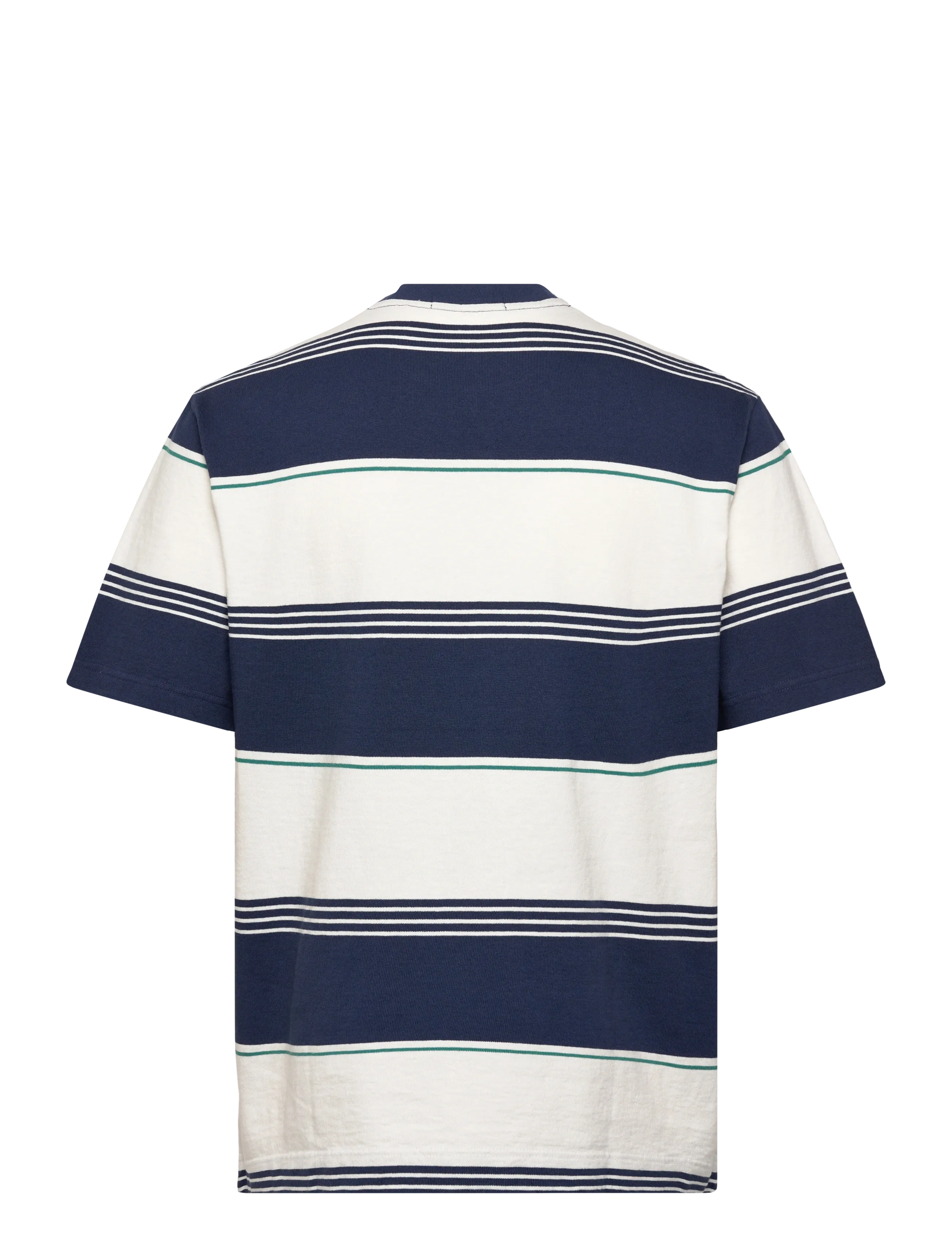 Fred Perry - HEAVYWEIGHT STRIPED TEE - kortærmede t-shirts - tennis blue - 2