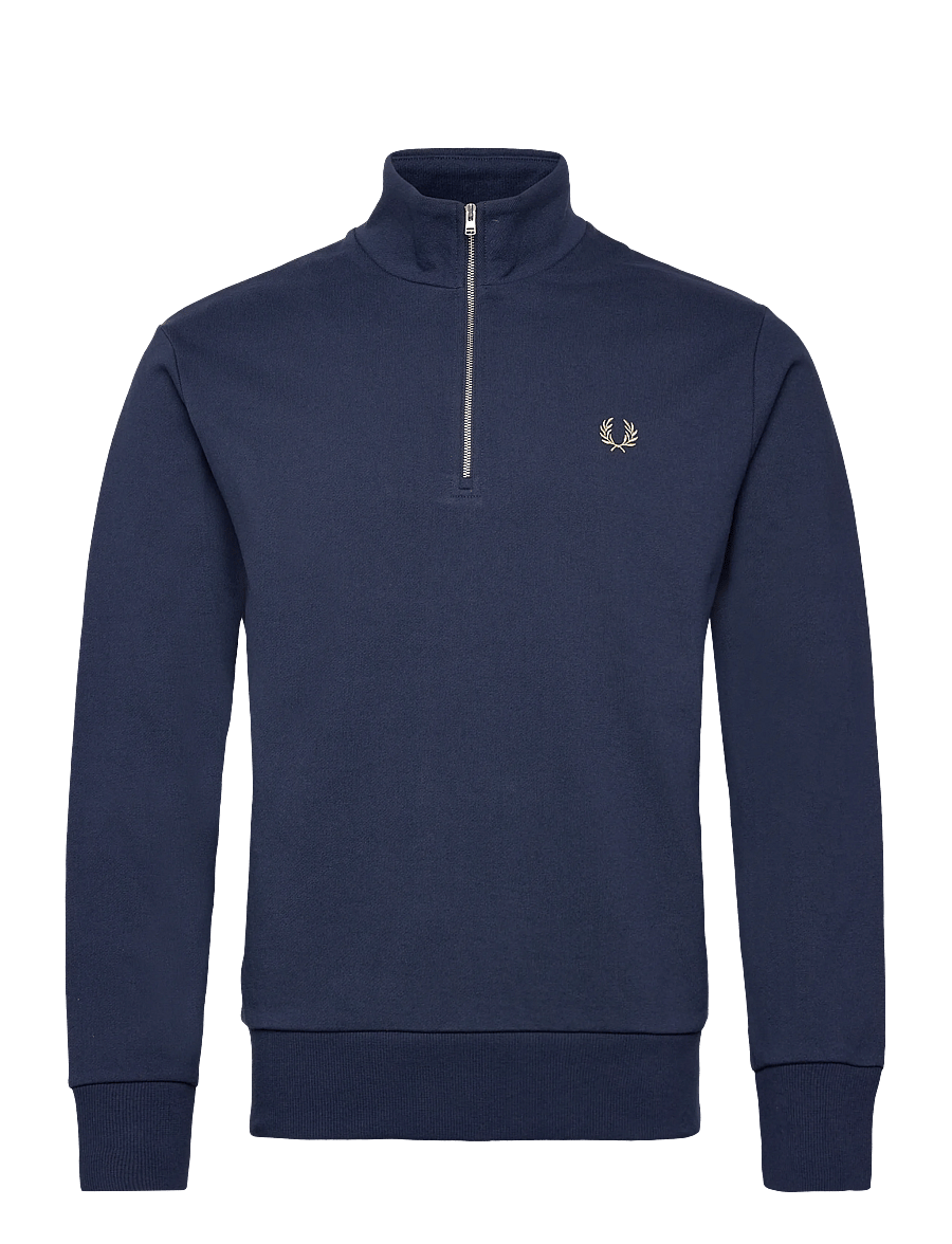 Fred Perry - ORIGINAL SPORTSWEAR HALF ZIP - sweatshirts - tennis blue - 1