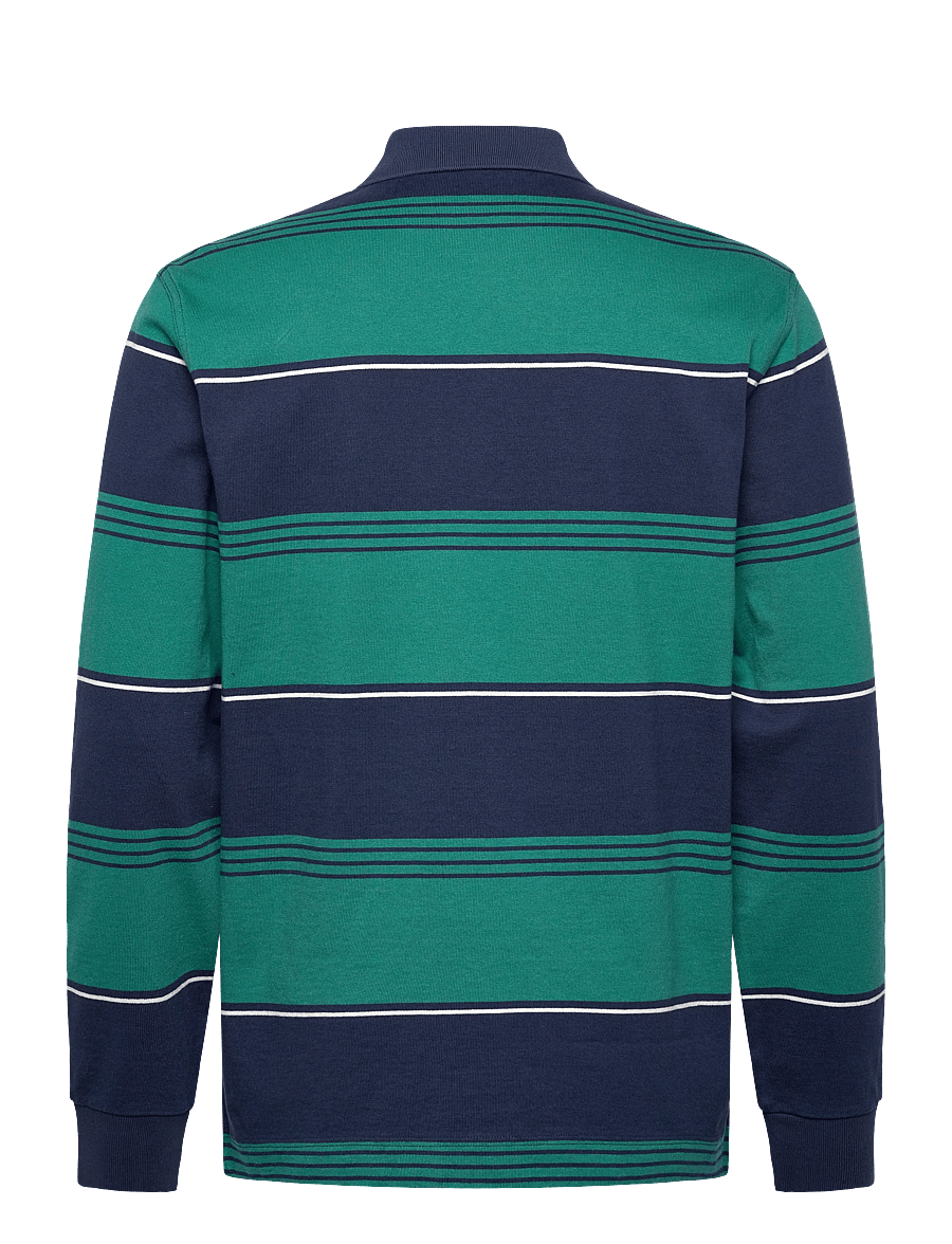 Fred Perry - HEAVYWEIGHT STRIPED POLO - langärmelig - tennis blue - 2