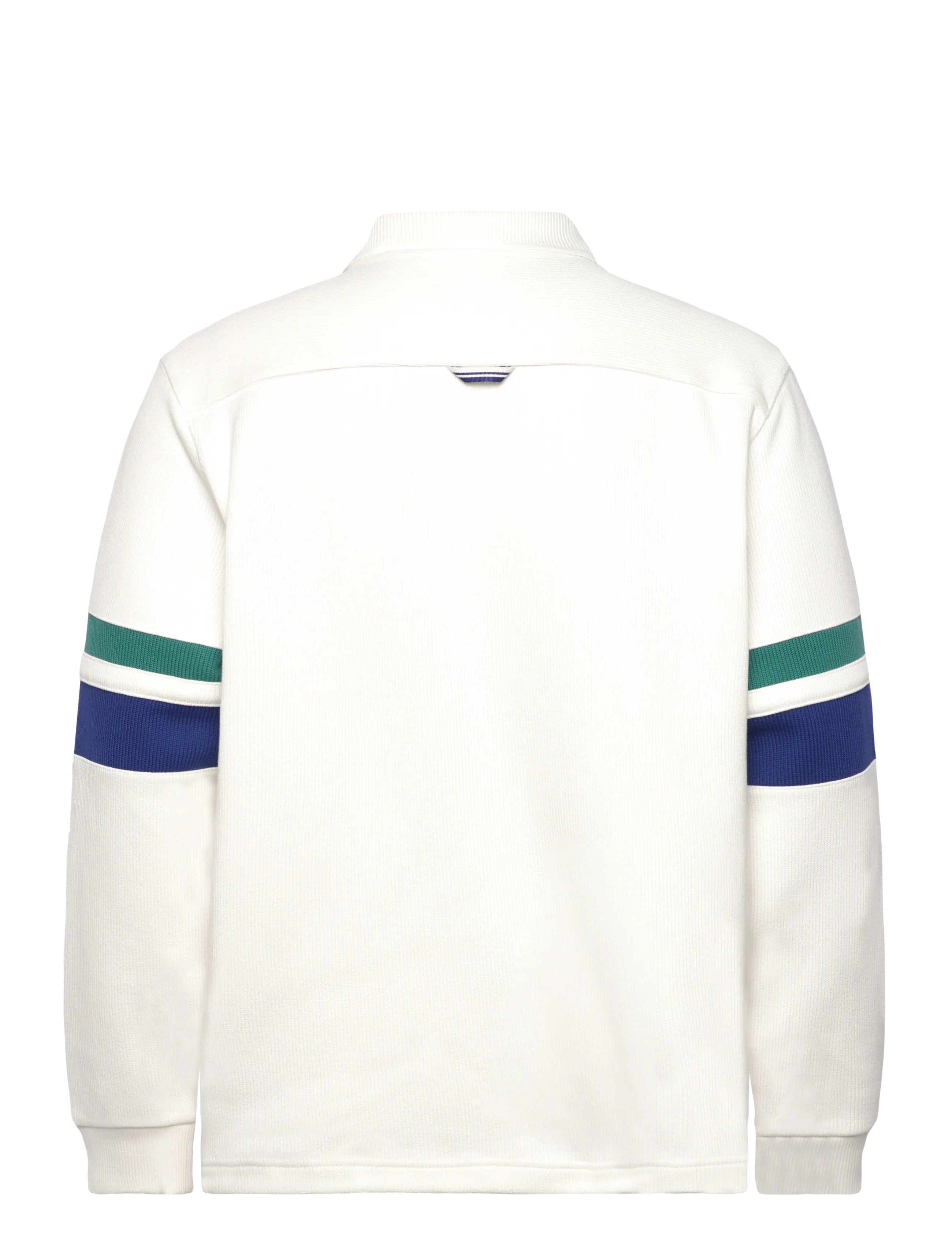 Fred Perry - TIPPED SLEEVE COLLARED SWEAT - gestrickte polohemden - snow white - 2