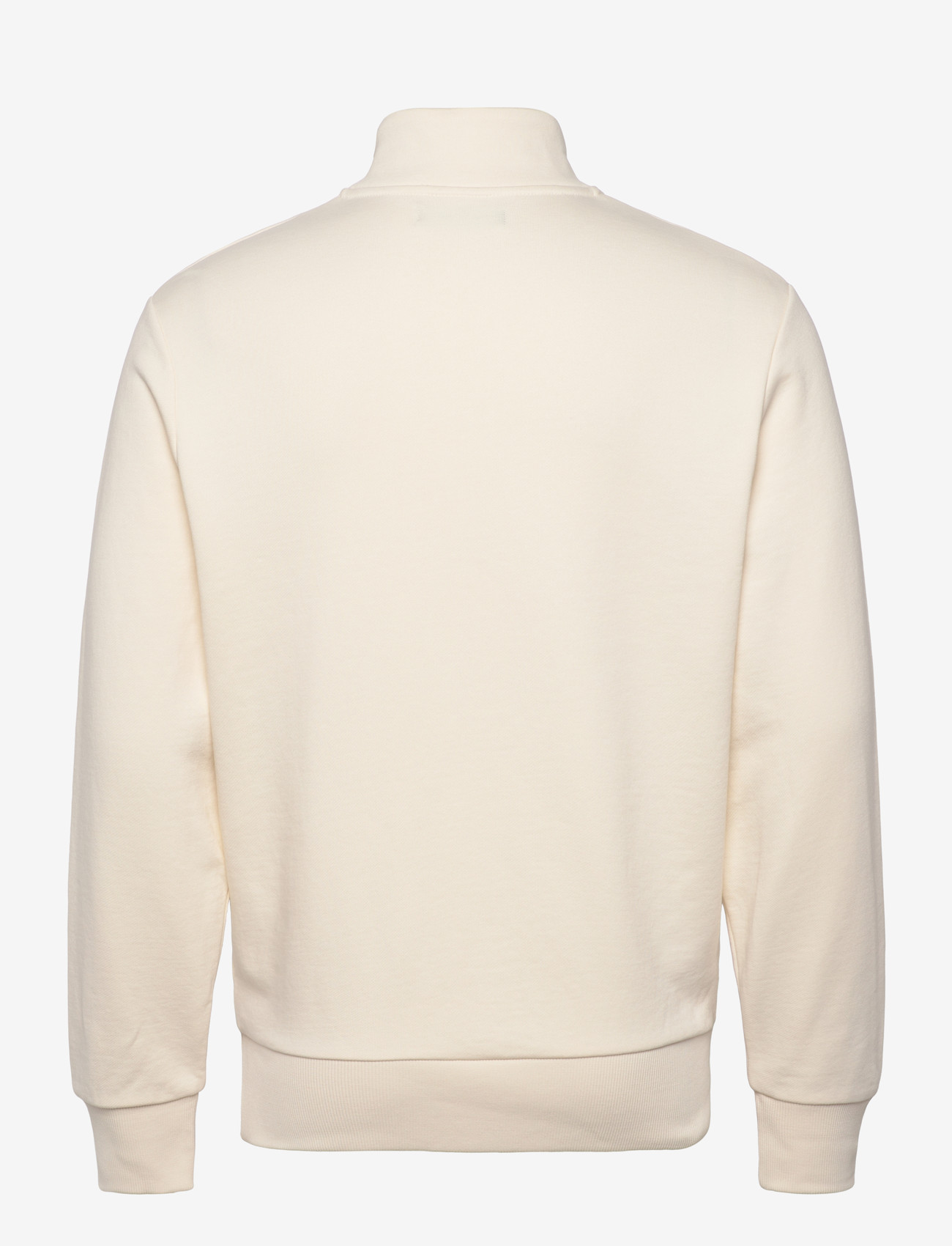 Fred Perry - EMBROIDERED PANEL HALF ZIP SWE - shop efter anledning - ecru - 1