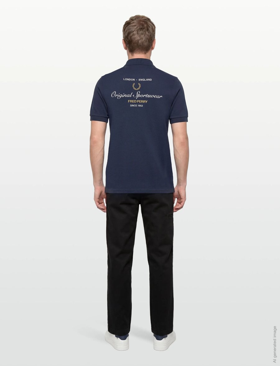 Fred Perry - ORIGINAL SPORTSWEAR POLO - oberteile & t-shirts - tennis blue - 4