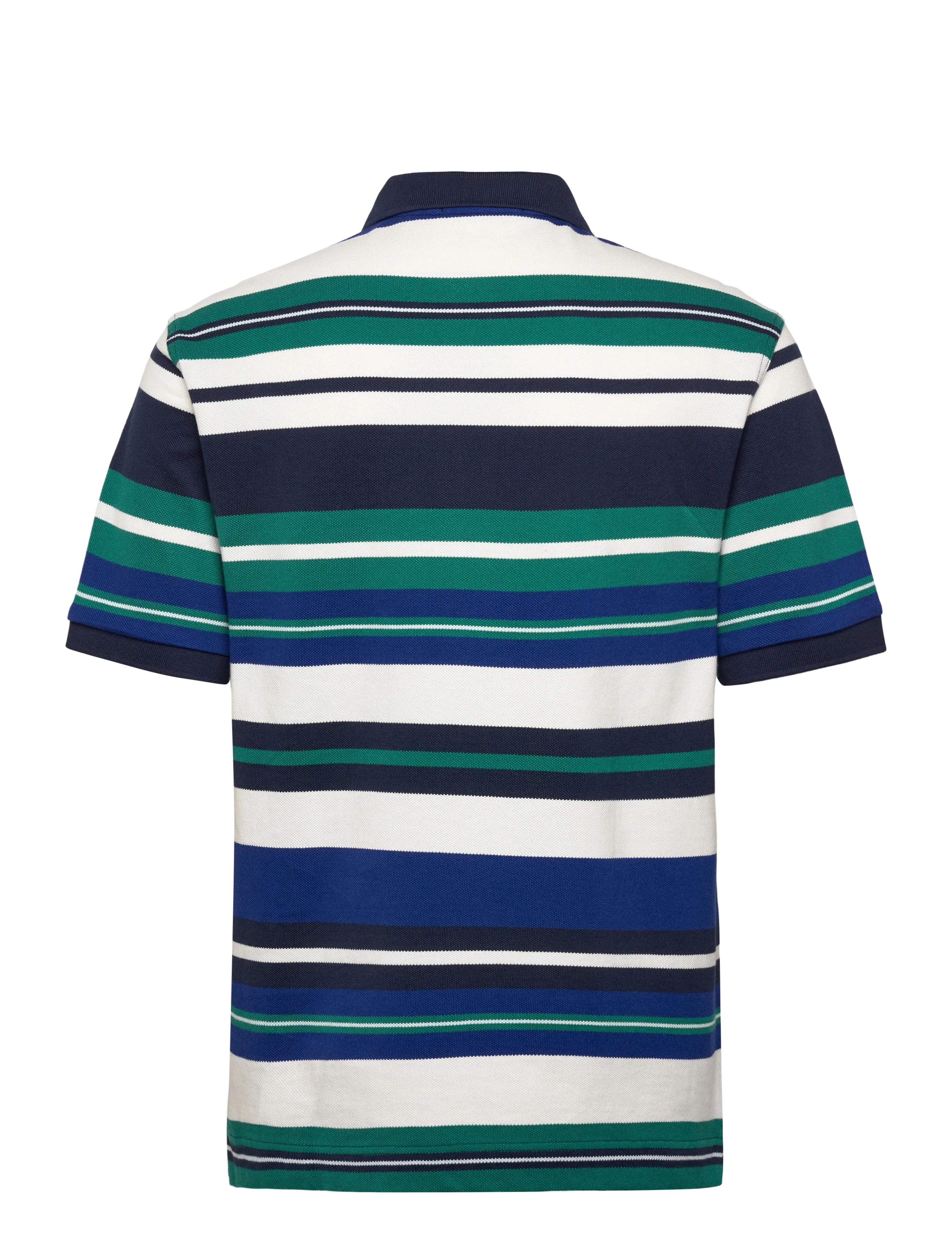 Fred Perry - STRIPED RELAXED POLO - kortärmade pikéer - deep mint - 2