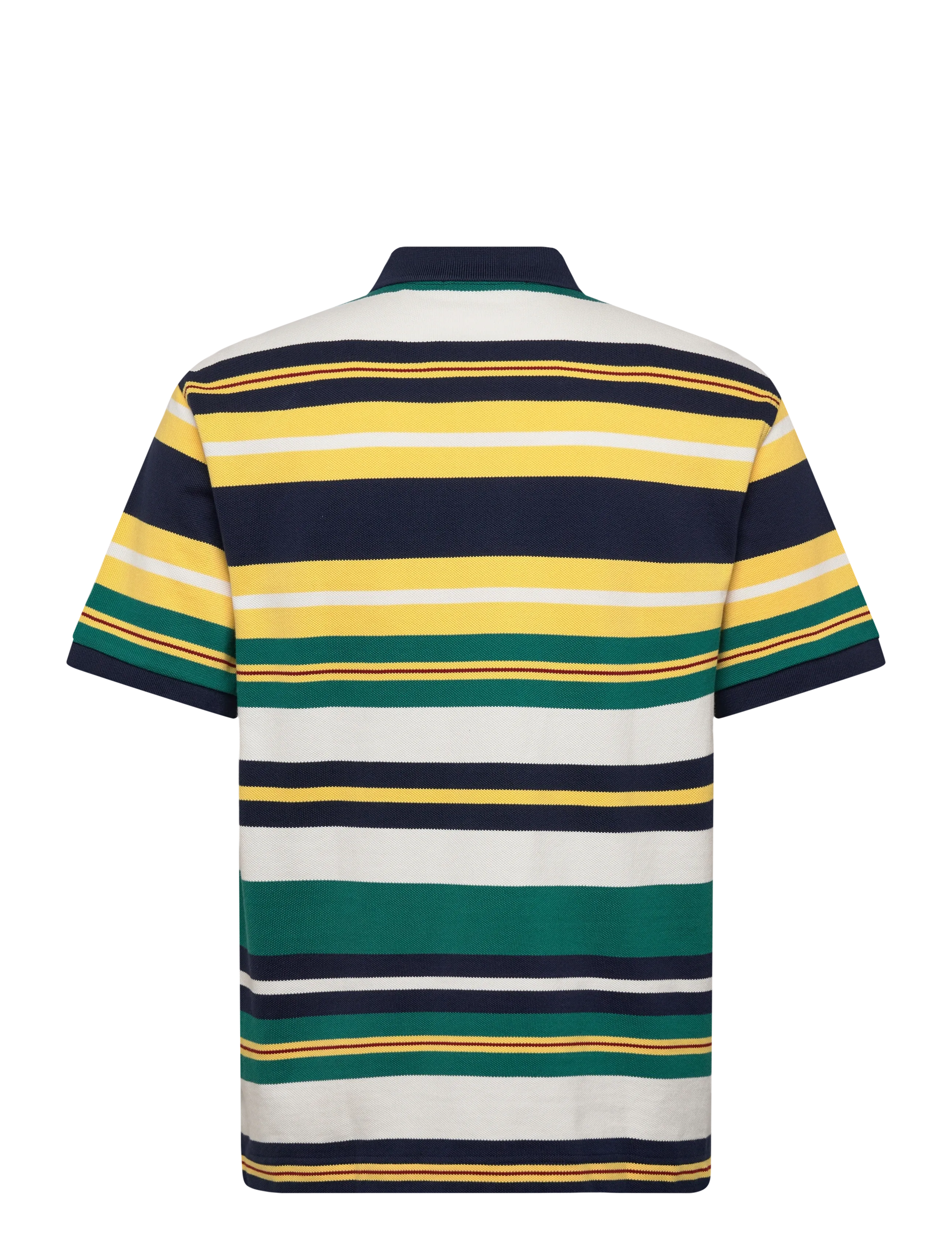 Fred Perry - STRIPED RELAXED POLO - kortærmede poloer - lemon barley - 2