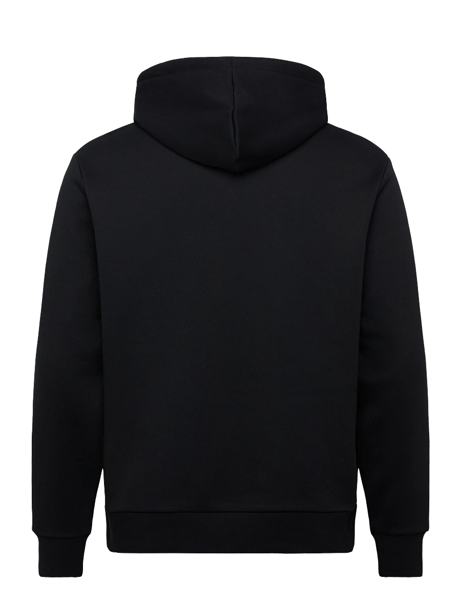 Fred Perry - BOX GRAPHIC HOODED SWEATSH - kapuzenpullover - black/anchorgrey - 2