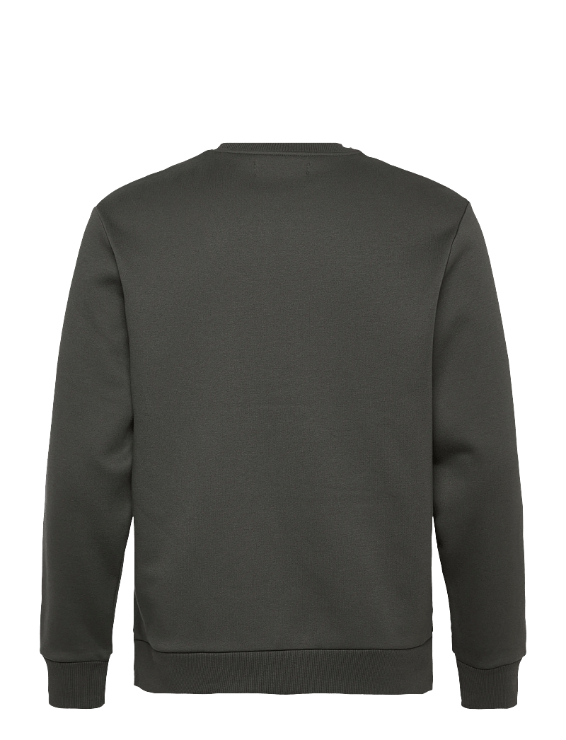 Fred Perry - BOX GRAPHIC SWEATSHIRT - shoppa efter tillfälle - field grn/black - 2