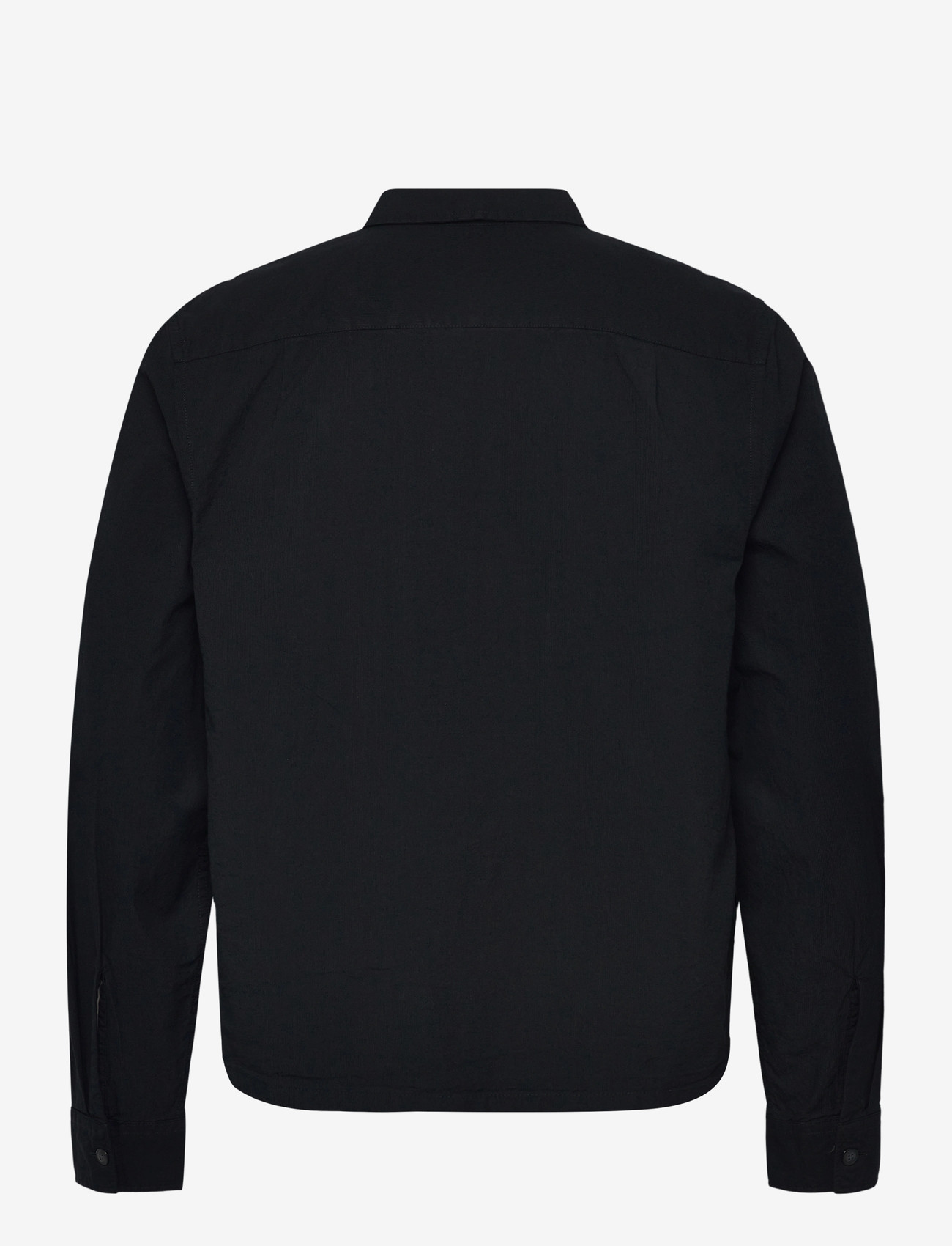 Fred Perry - SEERSUCKER ZIP OVERSHIRT - sweatshirts - black - 2
