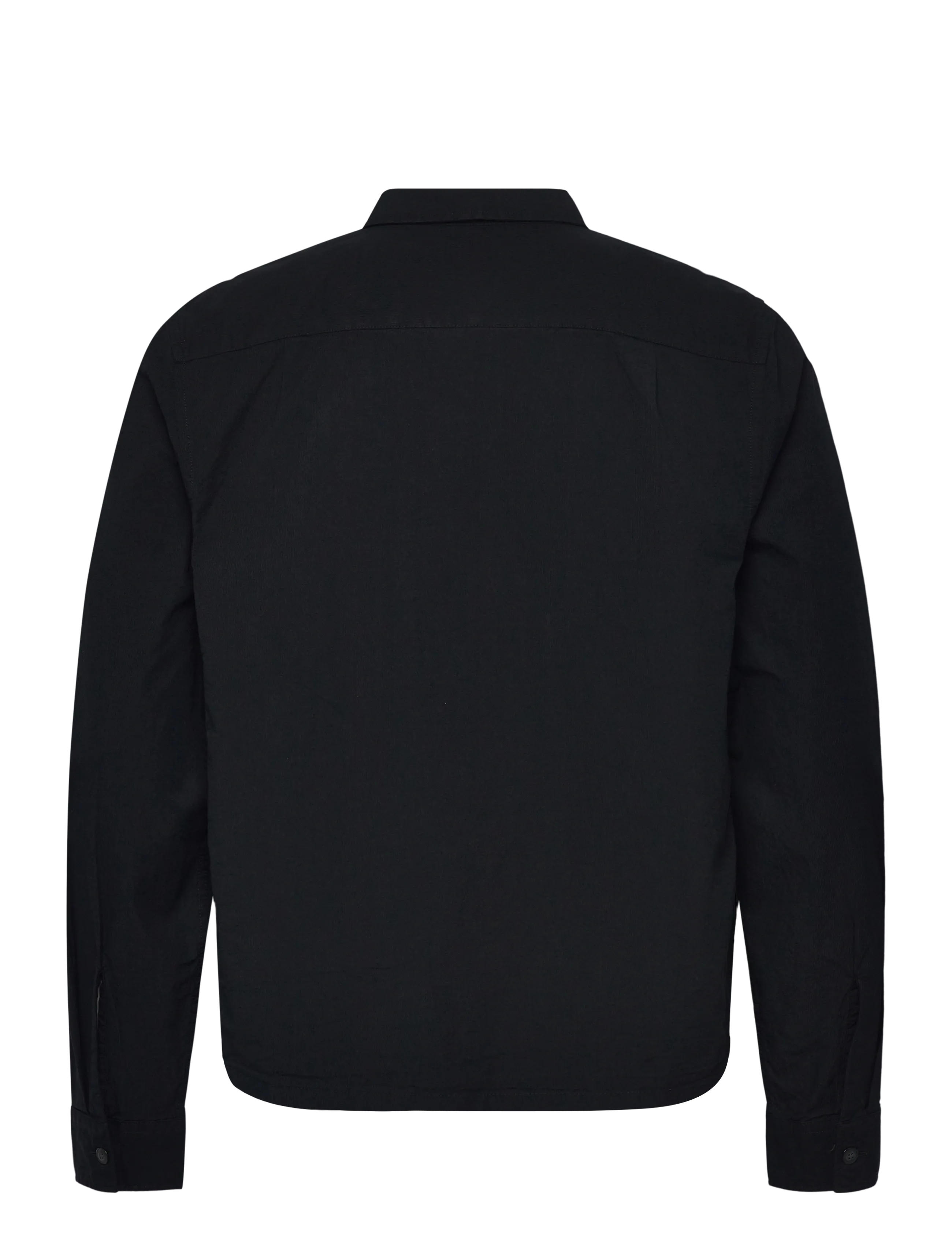 Fred Perry - SEERSUCKER ZIP OVERSHIRT - swetry - black - 2