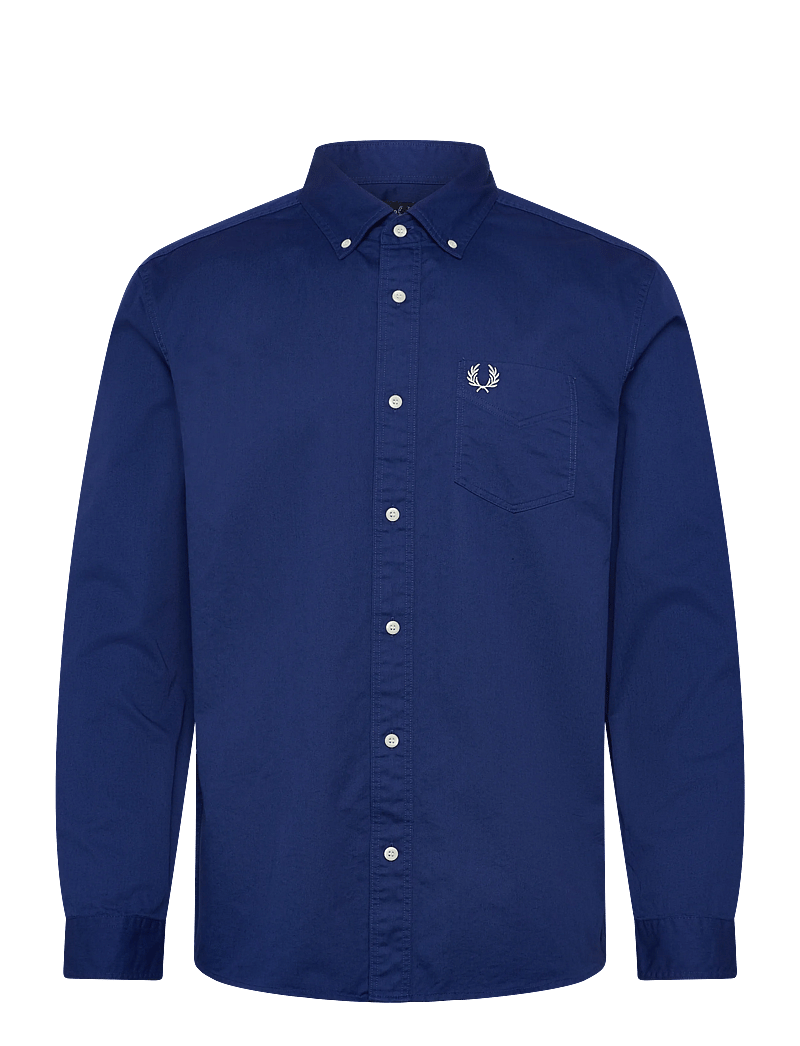 Fred Perry - RELAXED WASHED TWILL SHIRT - casual skjorter - soho eclipse - 0
