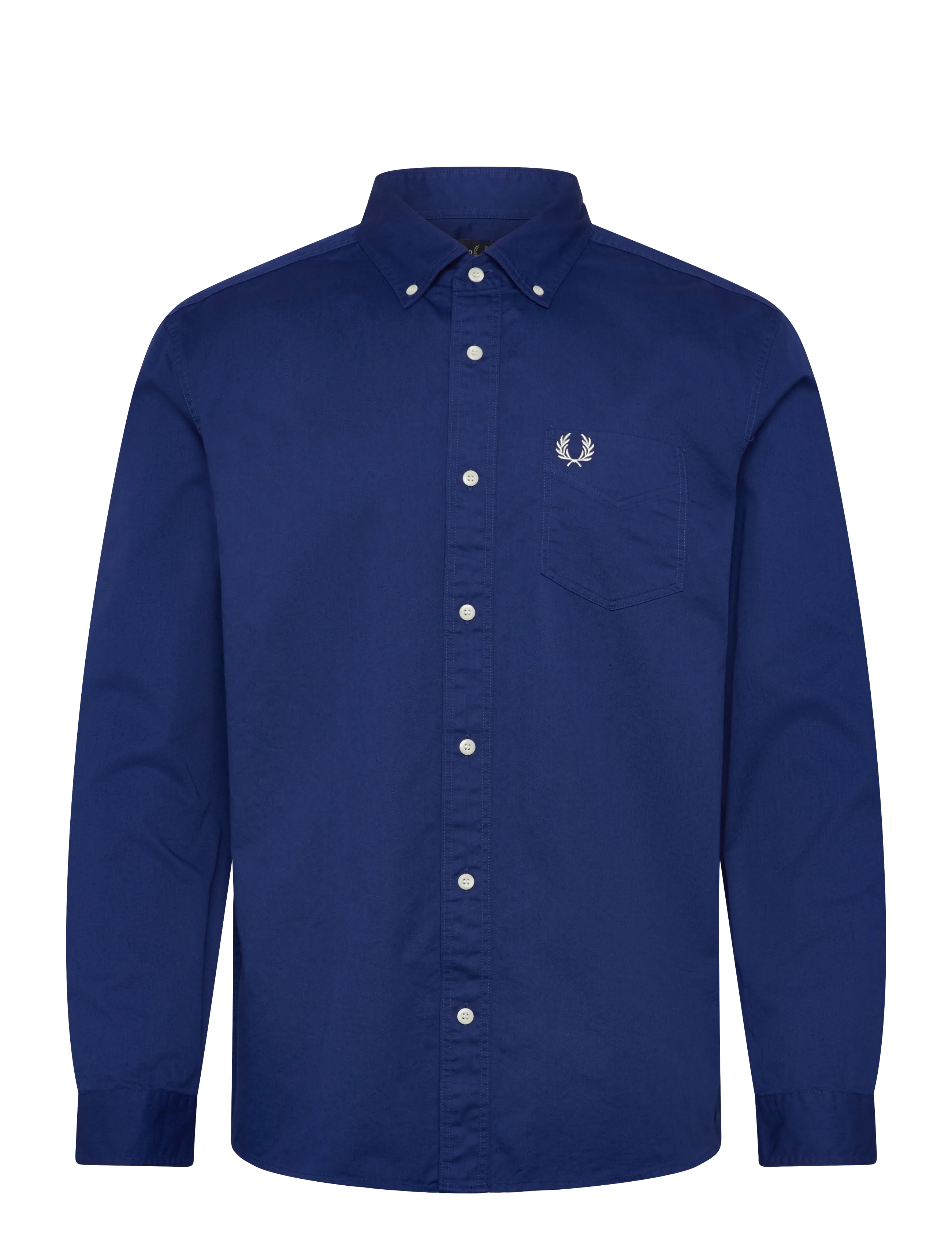 Fred Perry RELAXED WASHED TWILL SHIRT - Skjorter - SOHO ECLIPSE / navy
