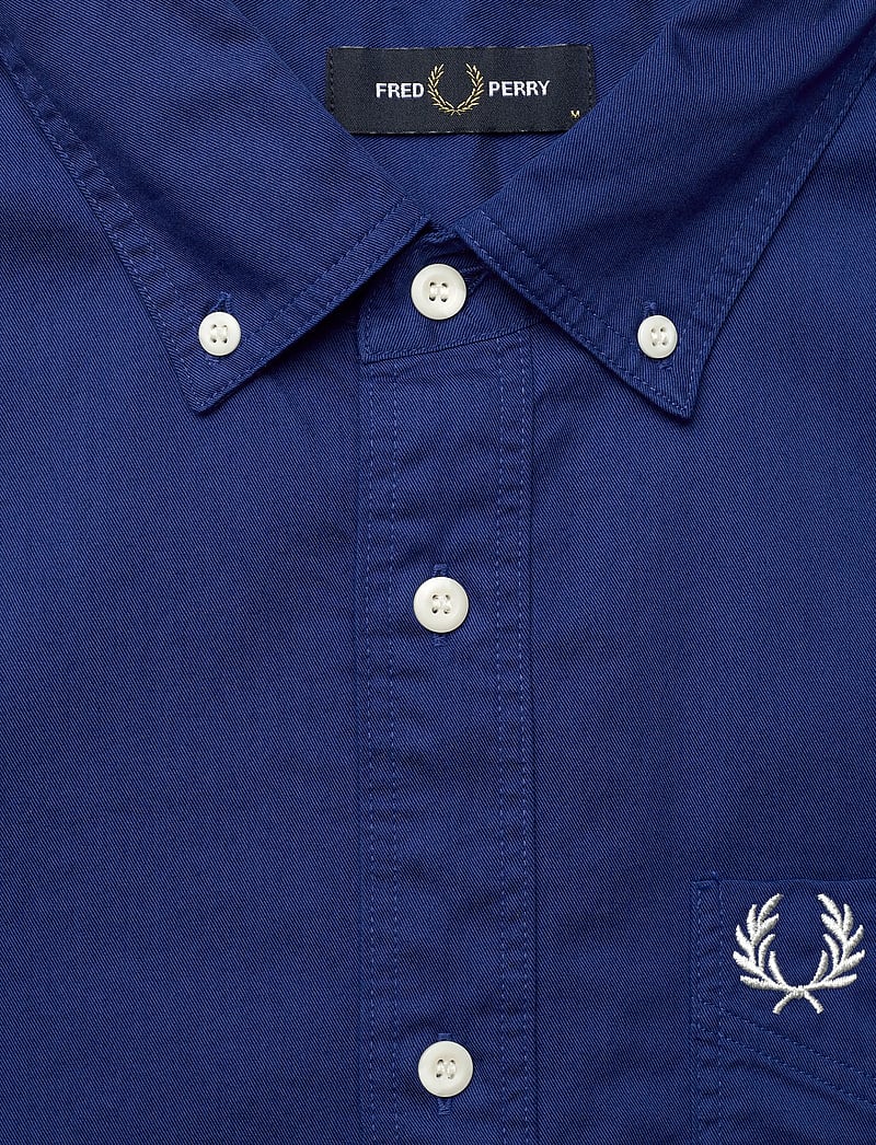 Fred Perry - RELAXED WASHED TWILL SHIRT - casual skjorter - soho eclipse - 2