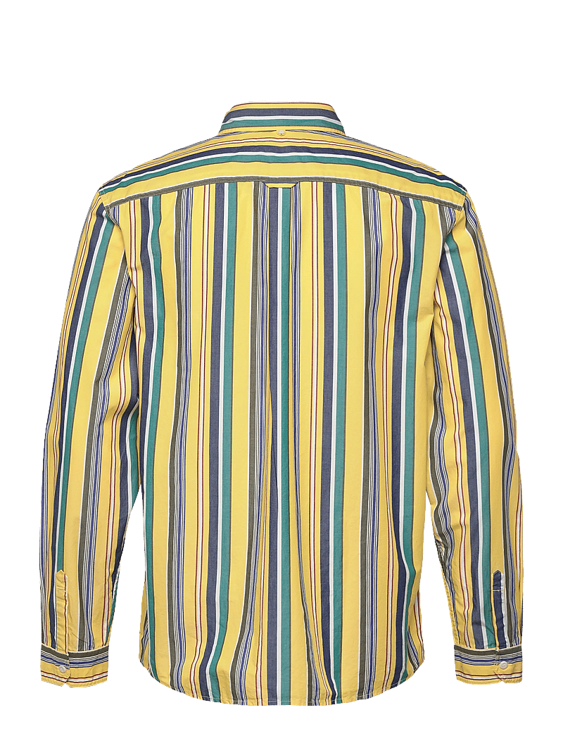 Fred Perry - RELAXED STRIPE SHIRT - triibulised särgid - lemon barley - 1