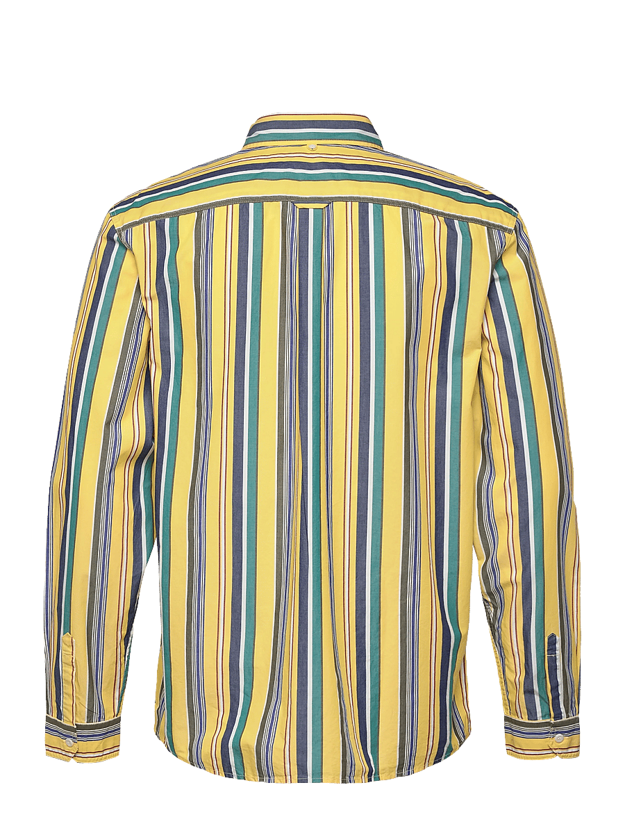 Fred Perry - RELAXED STRIPE SHIRT - chemises à rayures - lemon barley - 2