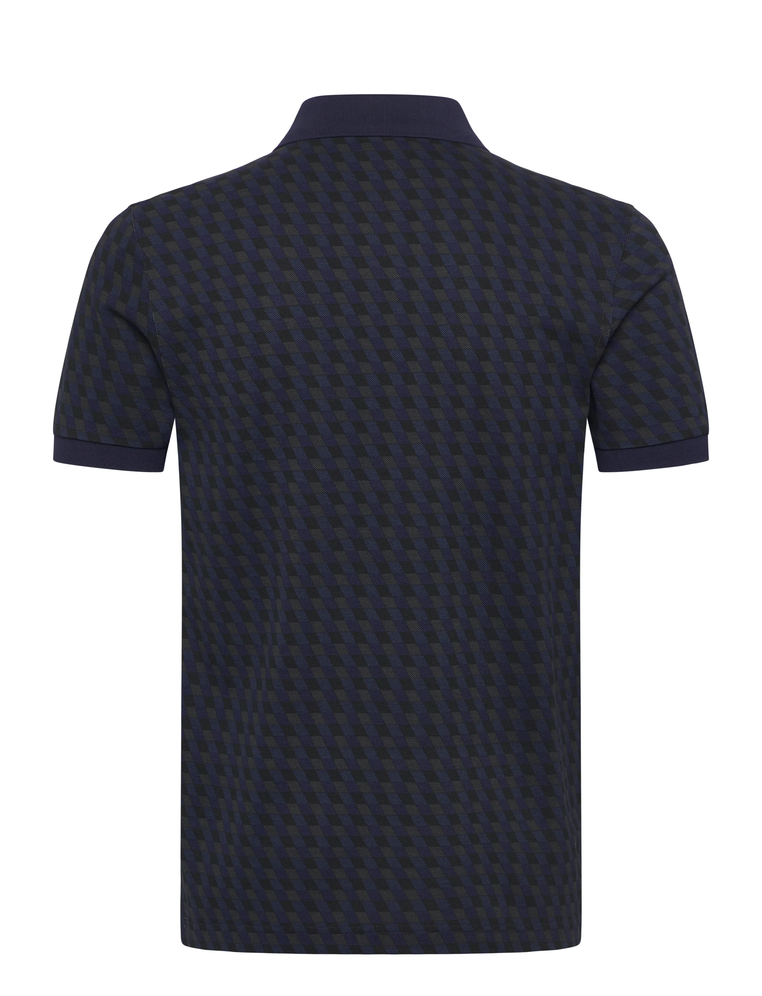 Fred Perry - SLANTED GEOMETRIC P SHIRT - short-sleeved polos - twilight navy - 2