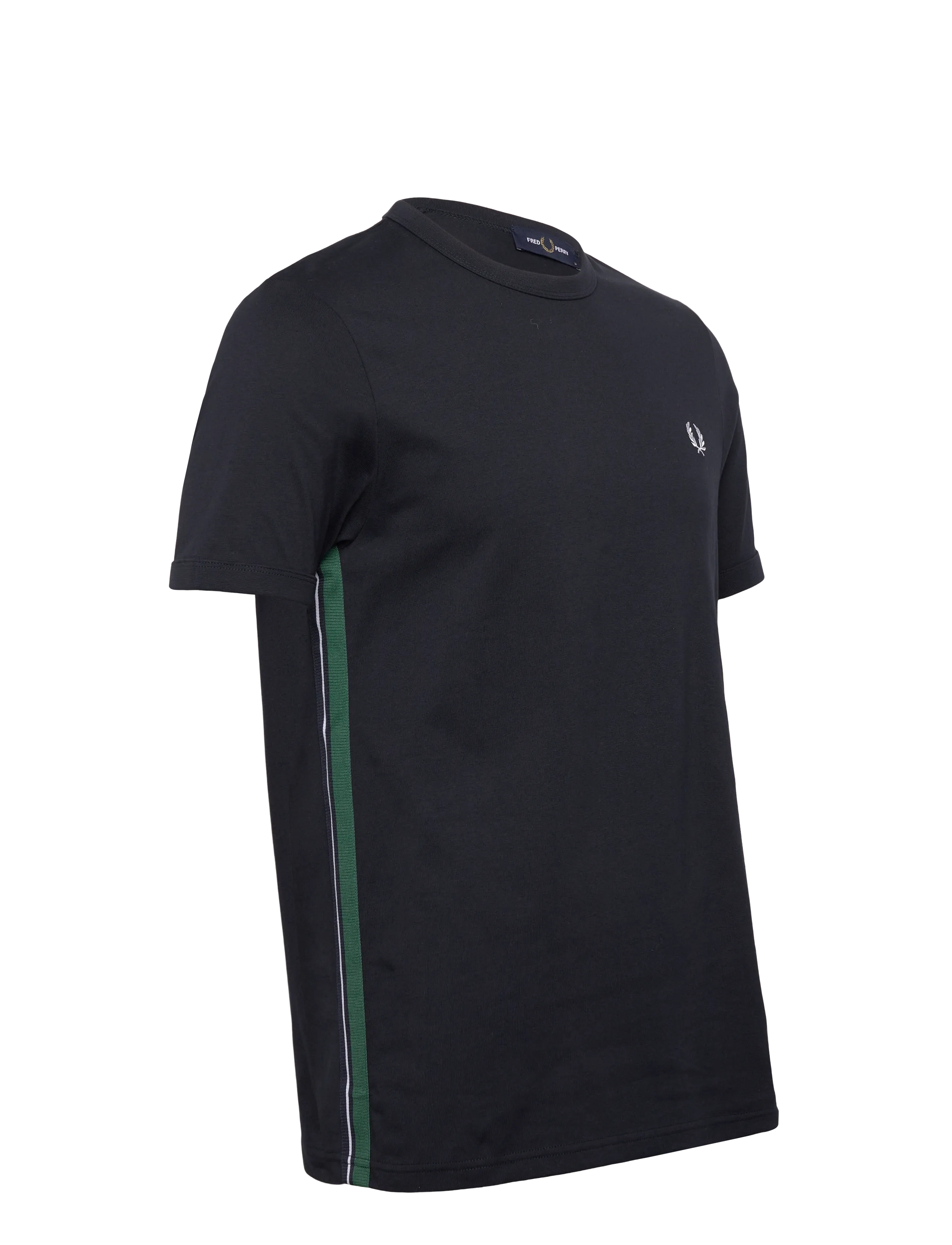 Fred Perry - STRIPE TAPE T-SHIRT - short-sleeved t-shirts - navy - 3
